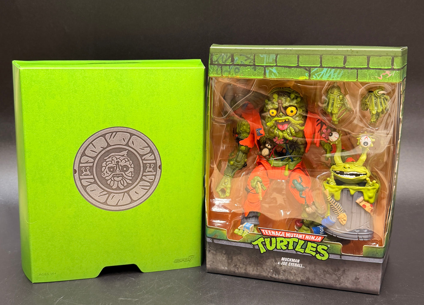 Muckman & Joe Eyeball Teenage Mutant Ninja Turtles 7 in. Action Figure Ultimates! Super7