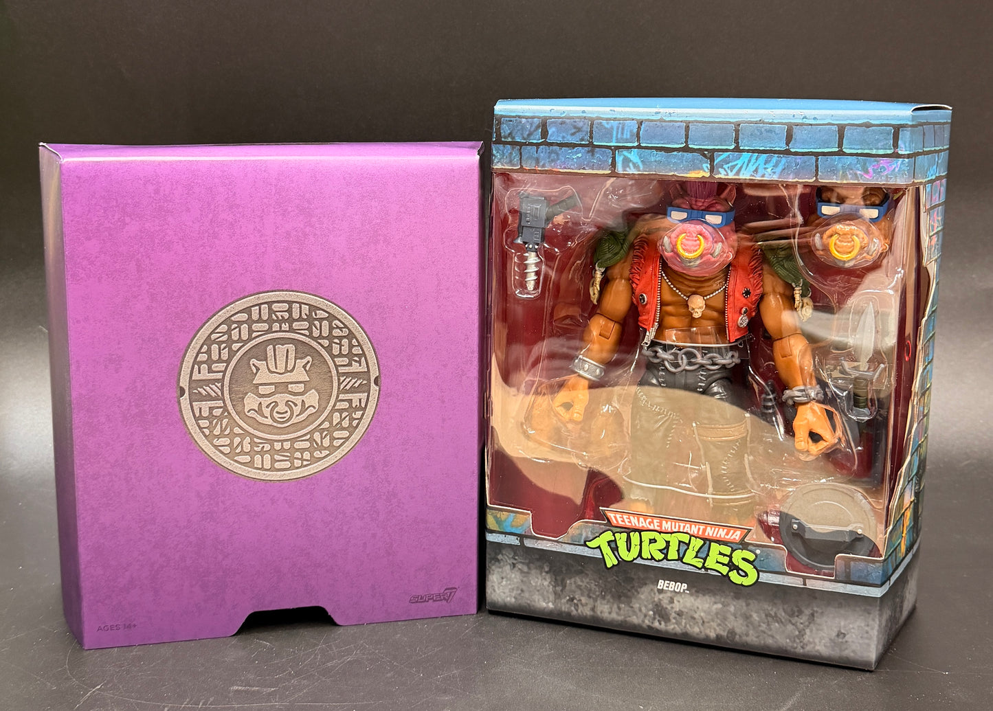 Bebop Teenage Mutant Ninja Turtles 7 in. Action Figure Ultimates! Super7