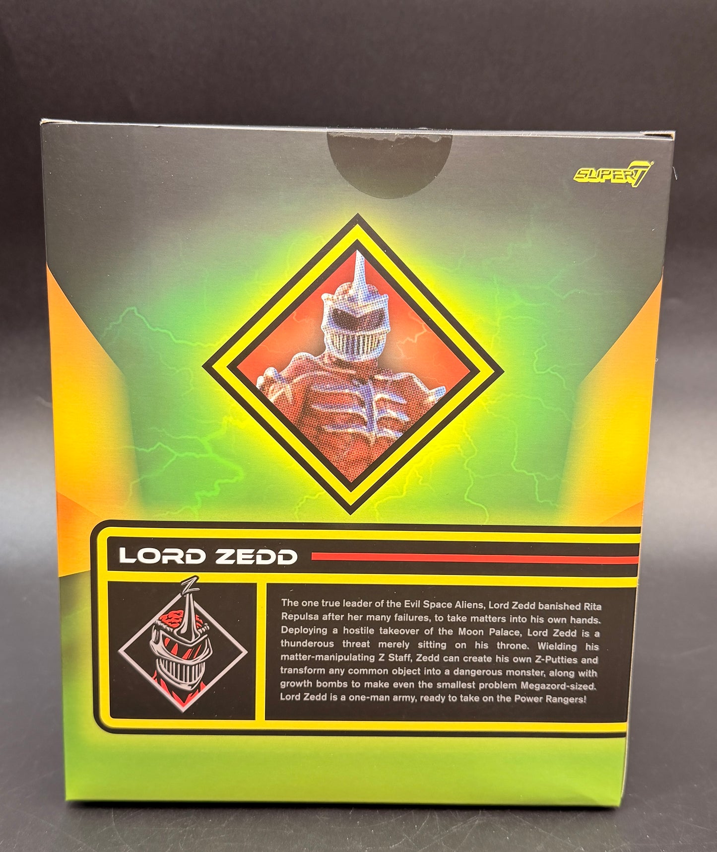 Lord Zedd (With Throne) Mighty Morphin Power Rangers 7 in. Action Figure Ultimates! Super7