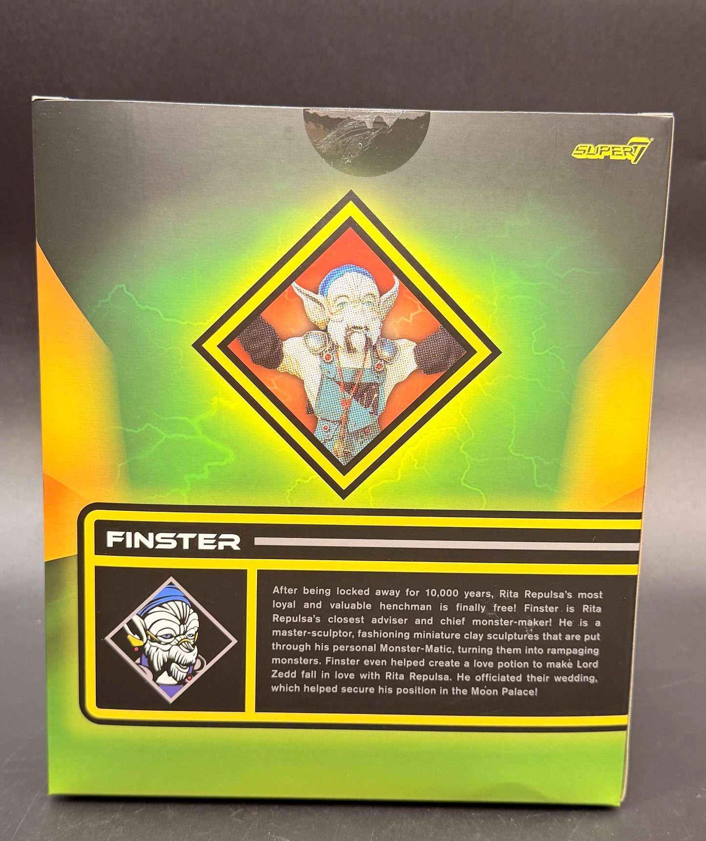Finster Mighty Morphin Power Rangers 7 in. Action Figure Ultimates! Super7