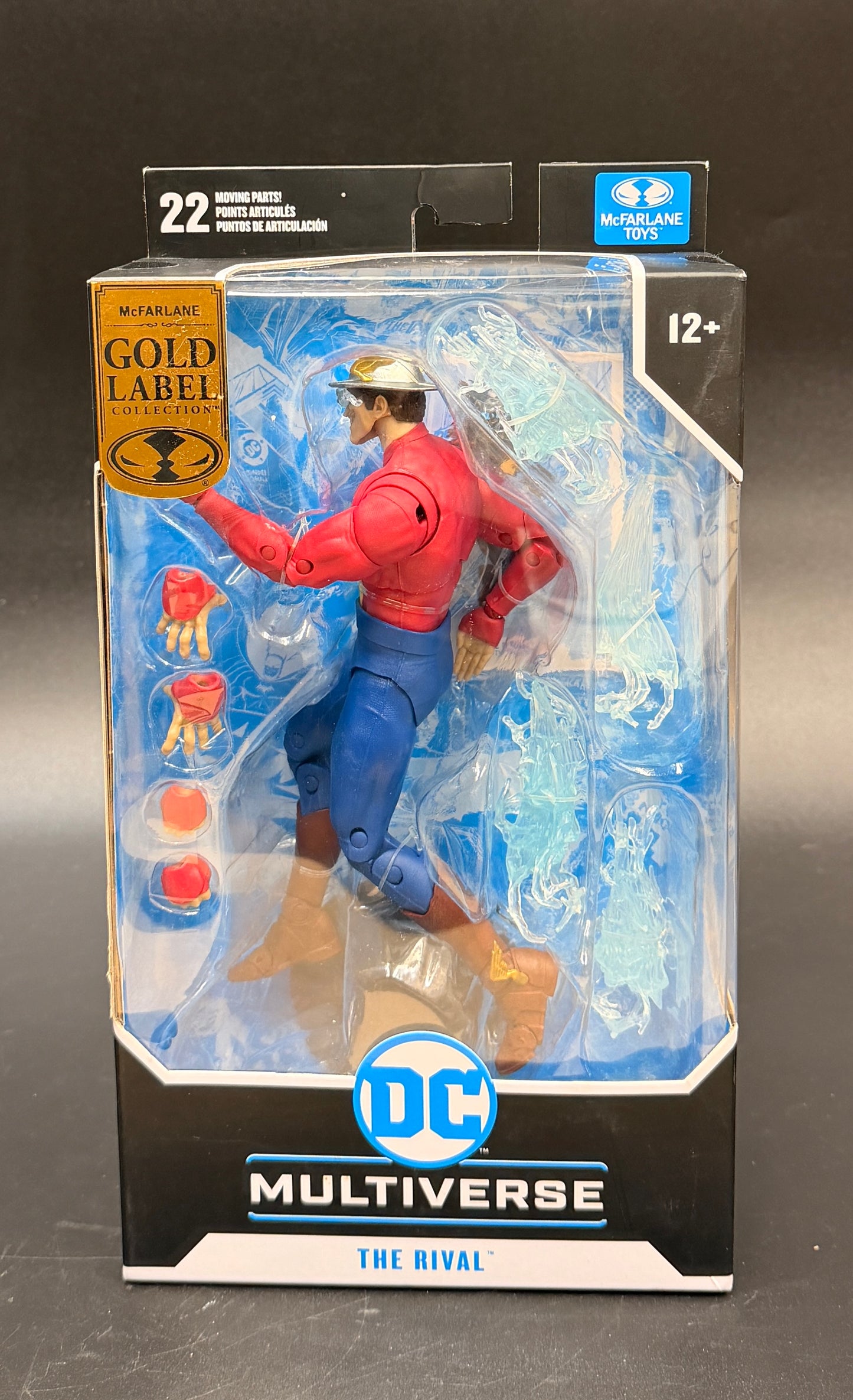 The Rival (Edward Clariss, Injustice Society) 7 in. Action Figure Gold Label DC Multiverse McFarlane Toys 2024