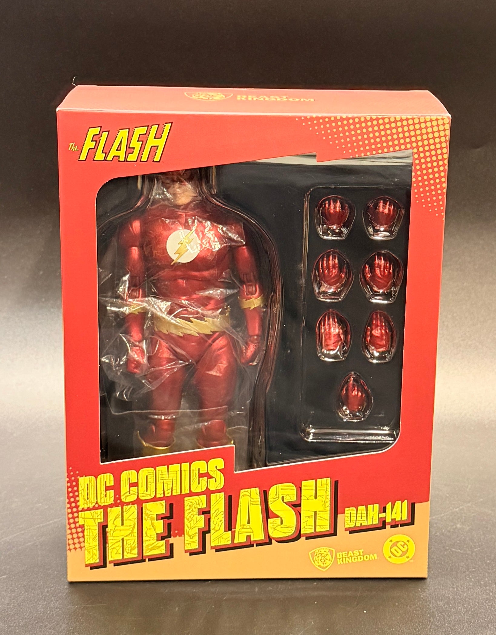 The Flash (DAH-141) DC Comics 8 in. Action Figure Dynamic 8ction Heroes Beast Kingdom 2025