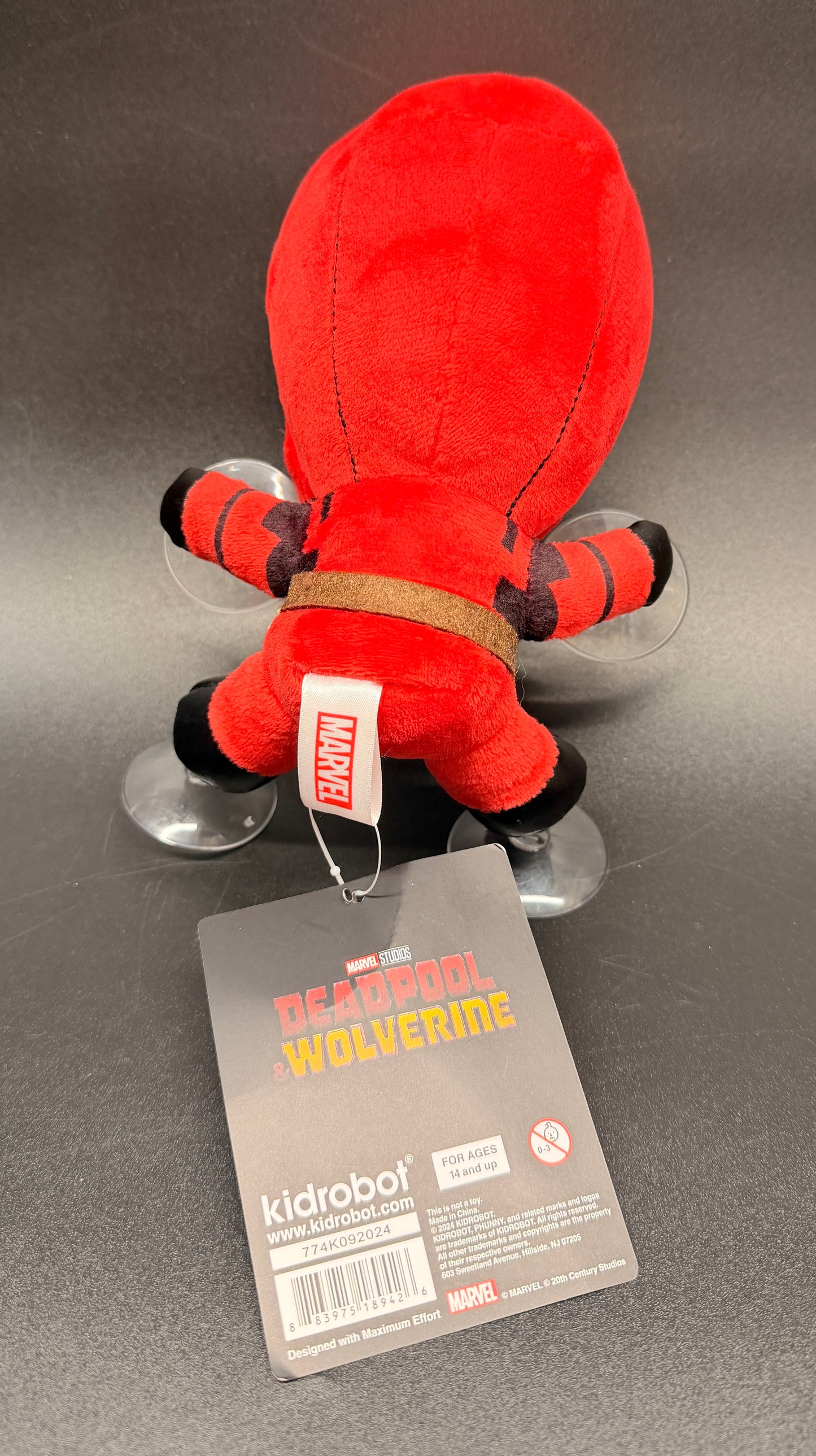 "Babypool" (Plush Window Clinger) Deadpool & Wolverine Marvel Studios Kidrobot