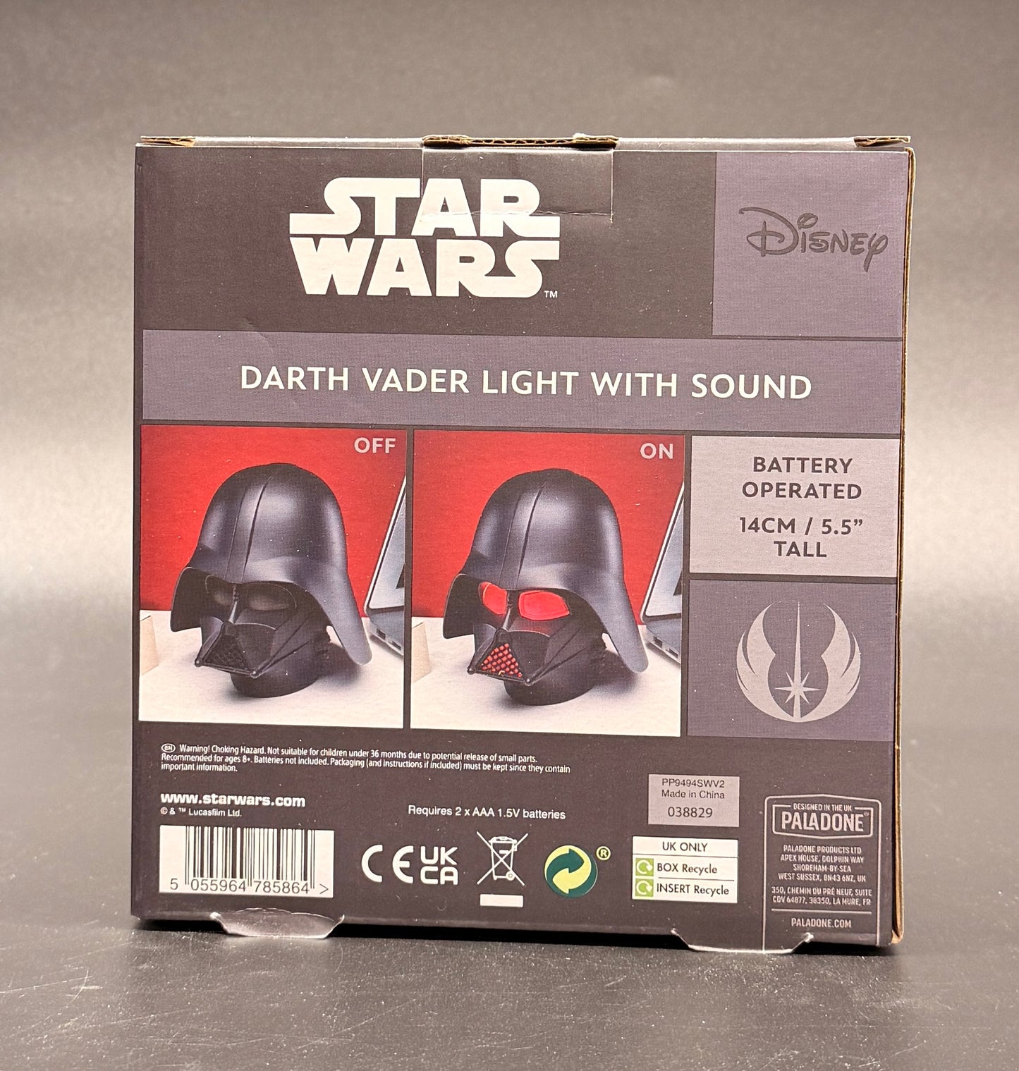 Darth Vader Light with Sound – Officially Licensed Star Wars