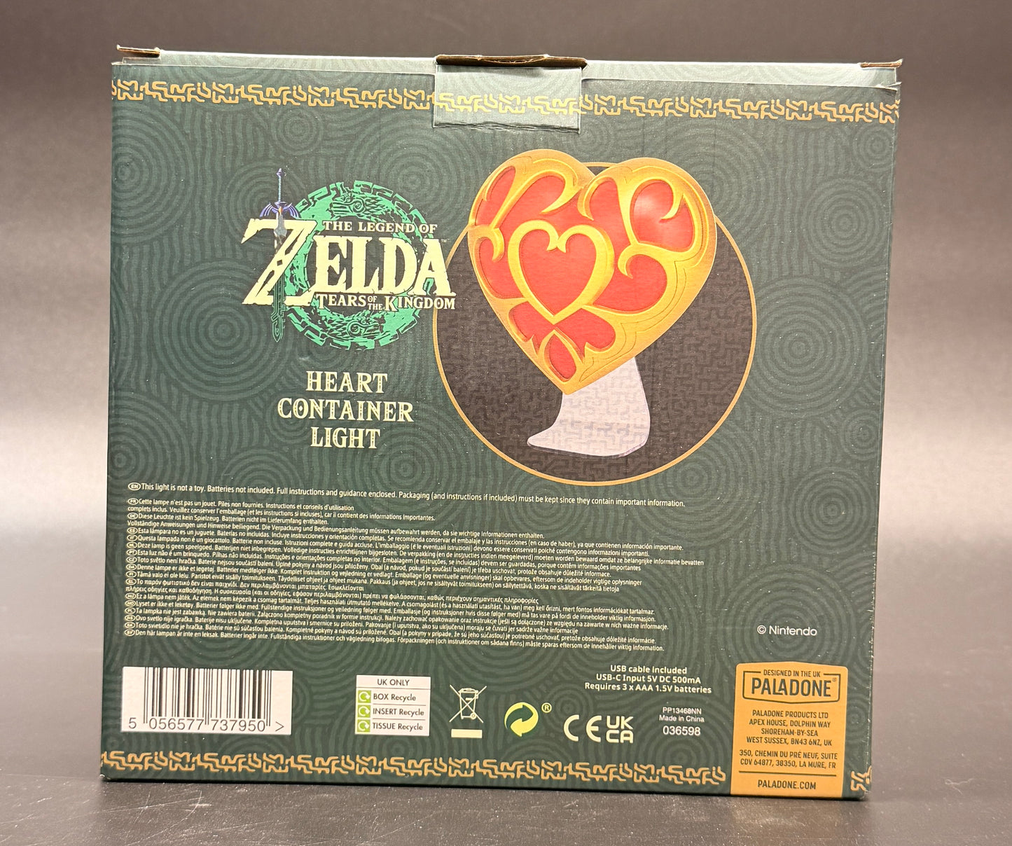 Heart Container The Legend of Zelda: Tears of the Kingdom Light