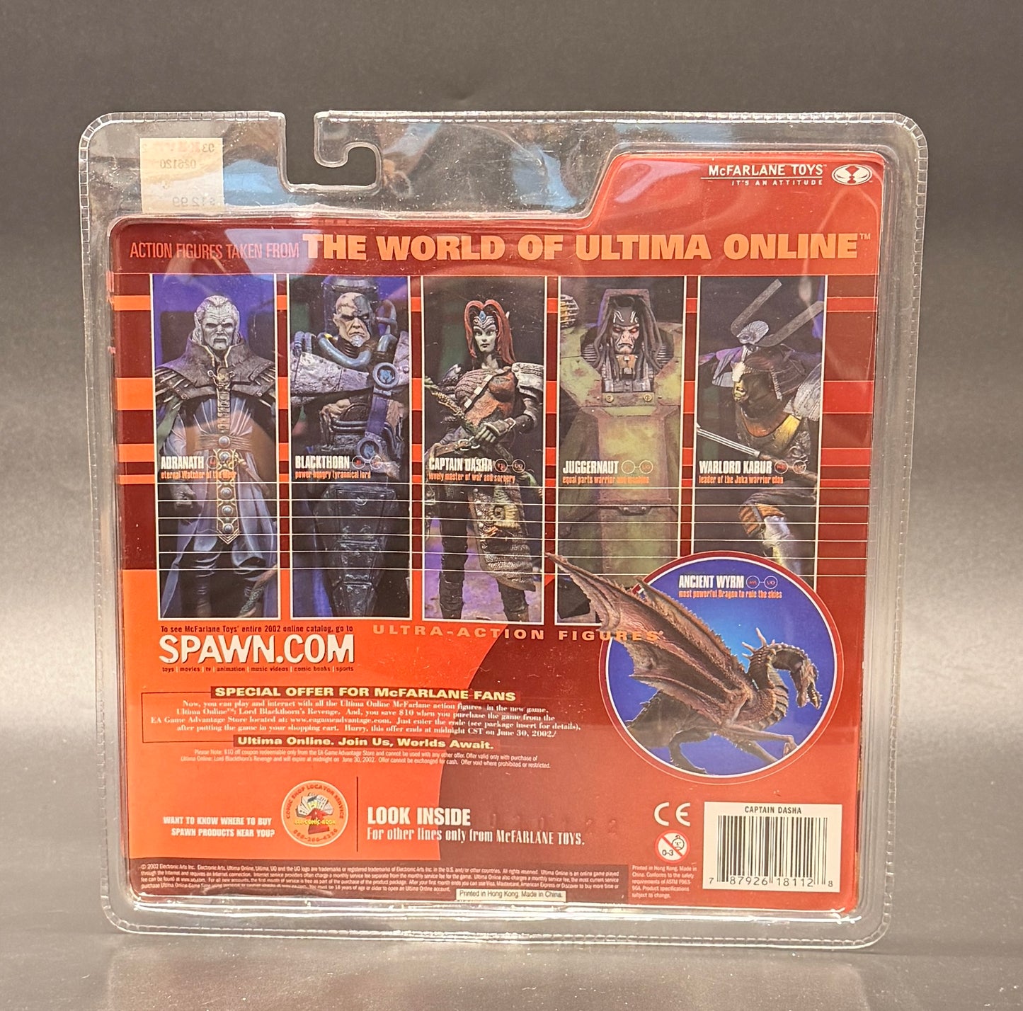 Captain Dasha Ultima Online McFarlane Toys 2002