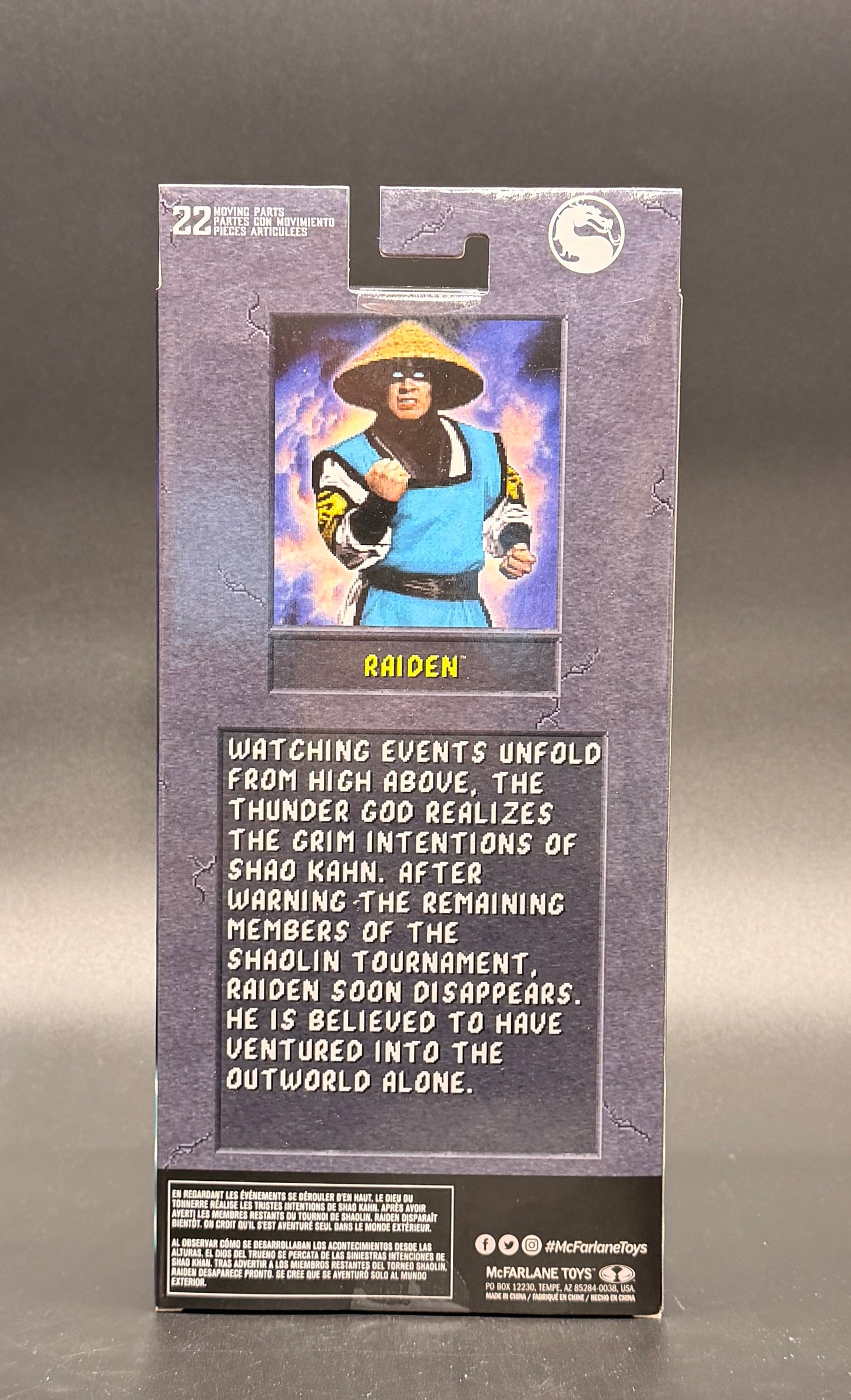 Raiden McFarlane Mortal Kombat Klassic Figure 2025