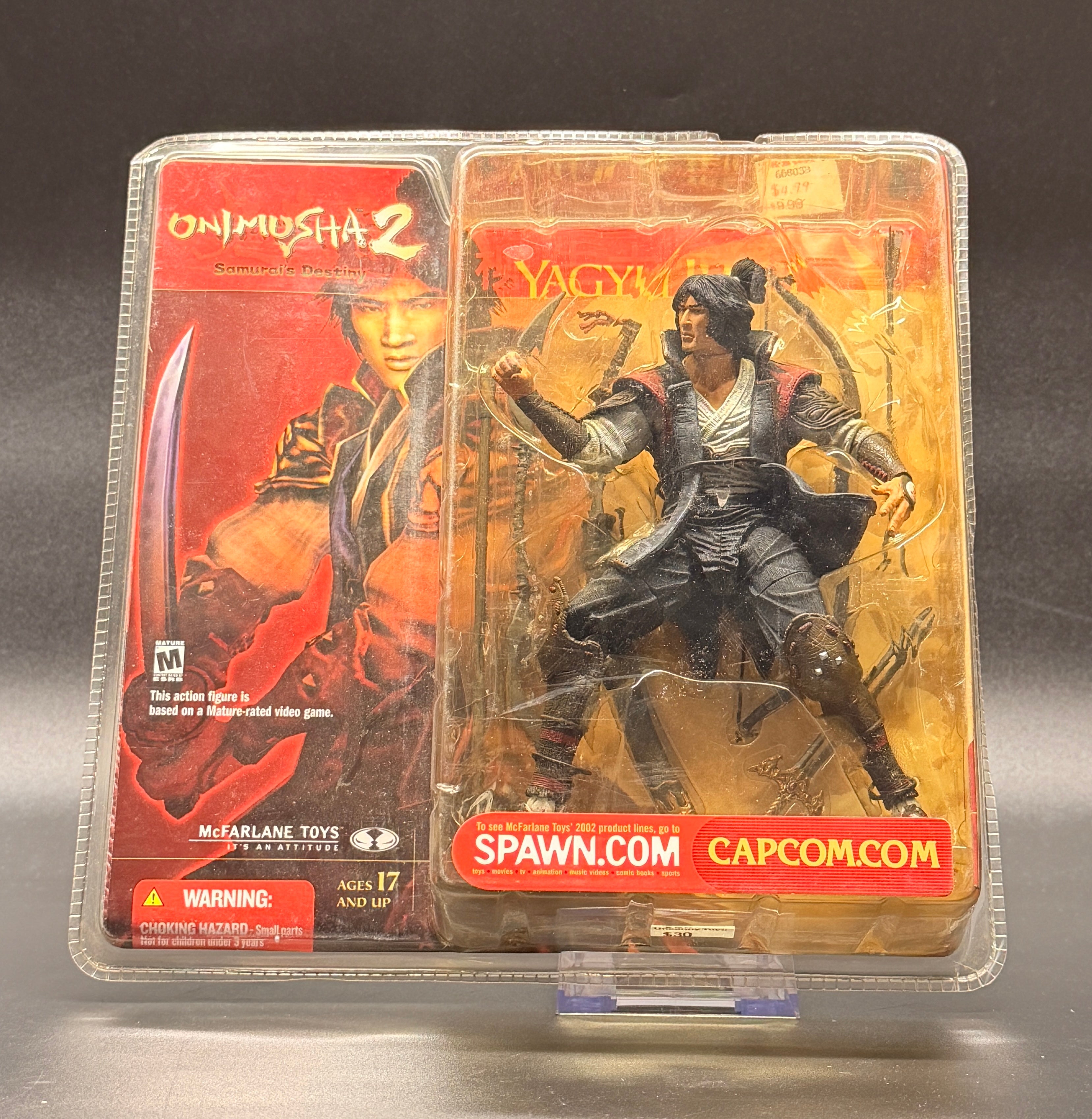 Yagyu Jubei Action Figure – Onimusha 2: Samurai's Destiny McFarlane Toys 2002