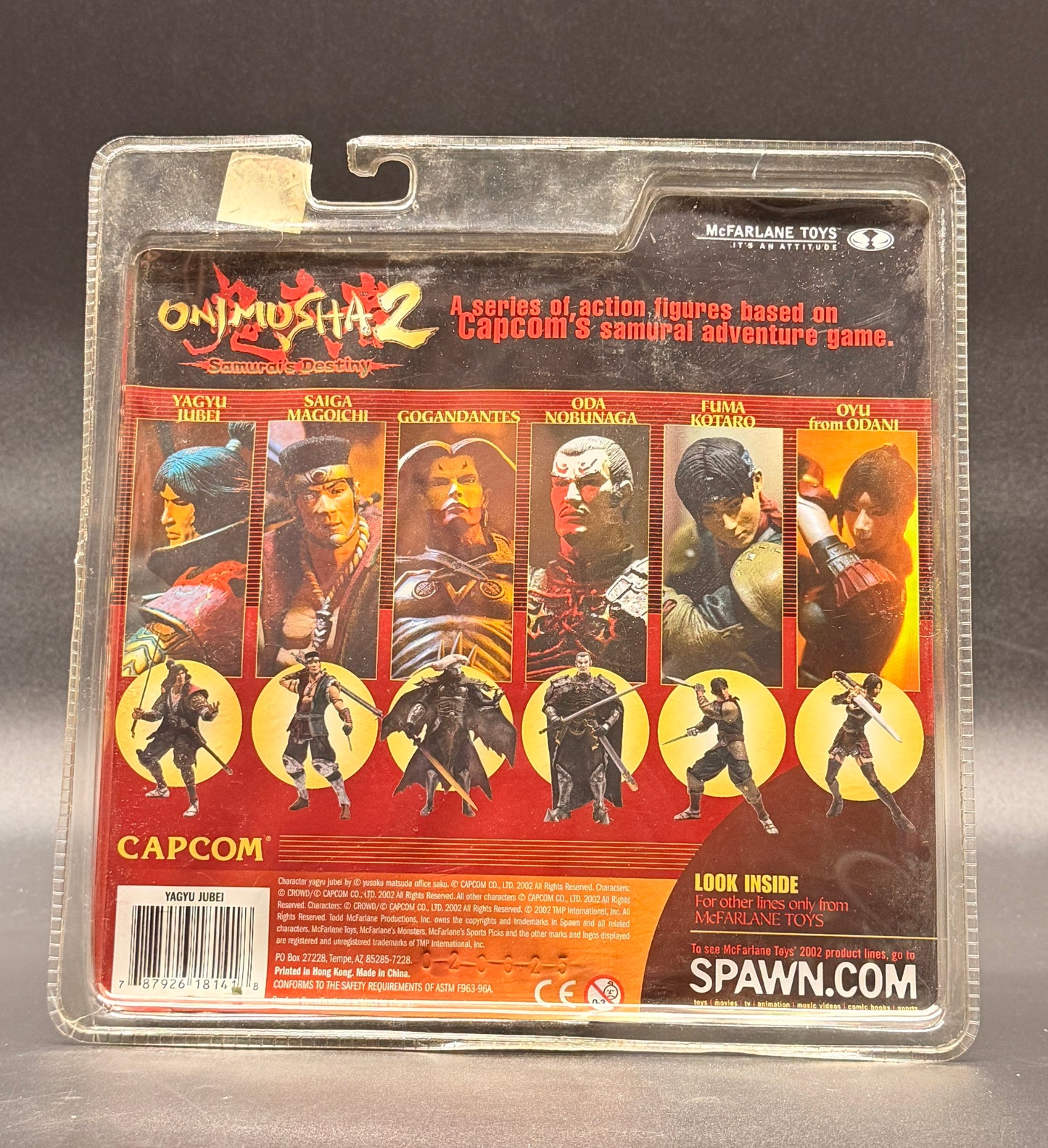 Yagyu Jubei Action Figure – Onimusha 2: Samurai's Destiny McFarlane Toys 2002