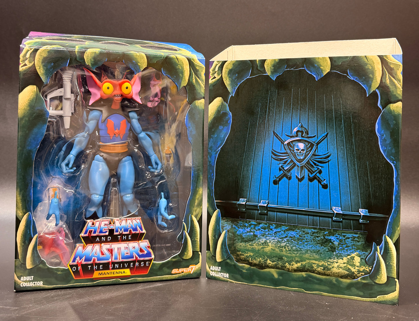 Mantenna (Club Grayskull Edition) Masters of the Universe Classics Action Figure – Super7 (2018)