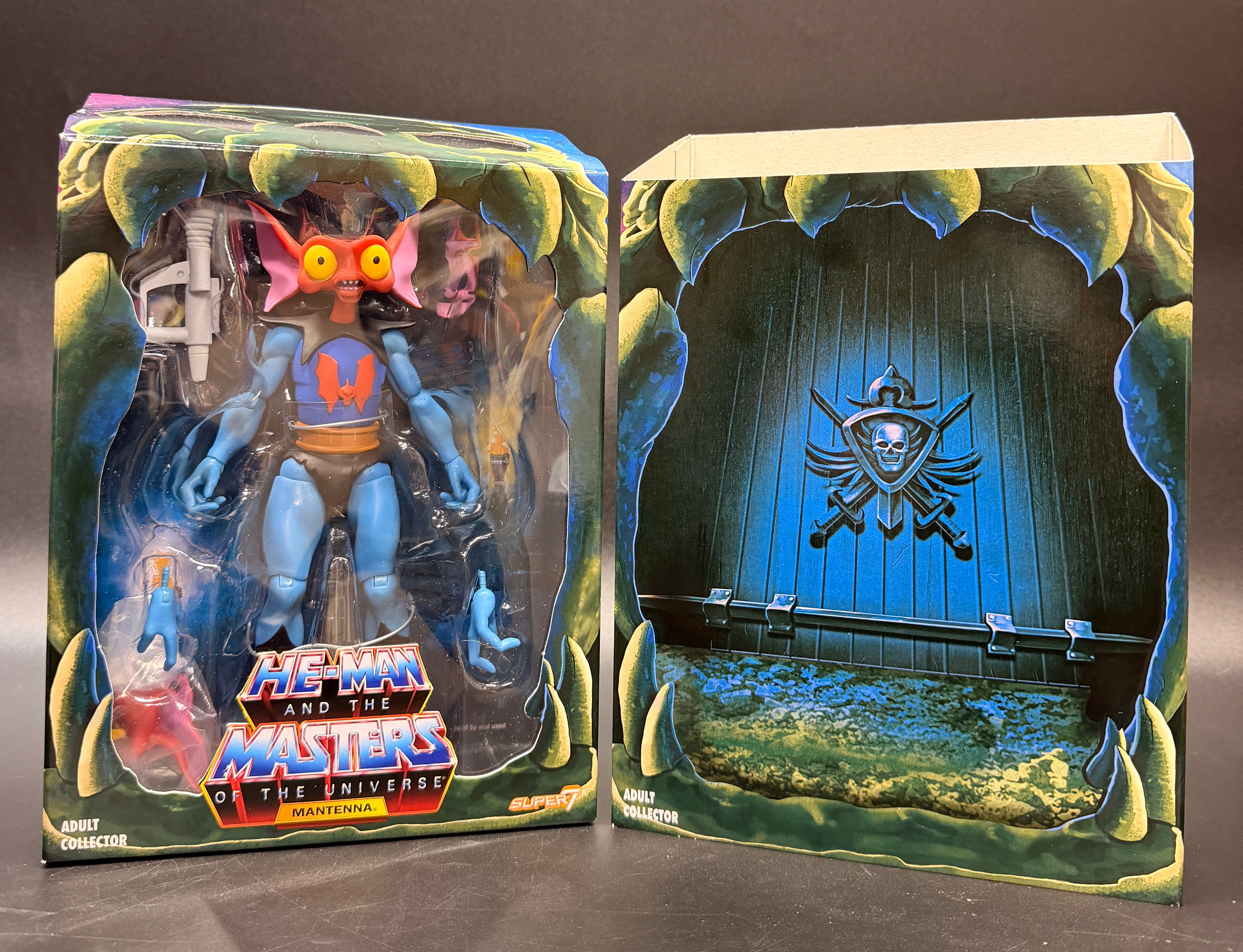 Mantenna (Club Grayskull Edition) Masters of the Universe Classics Action Figure – Super7 (2018)