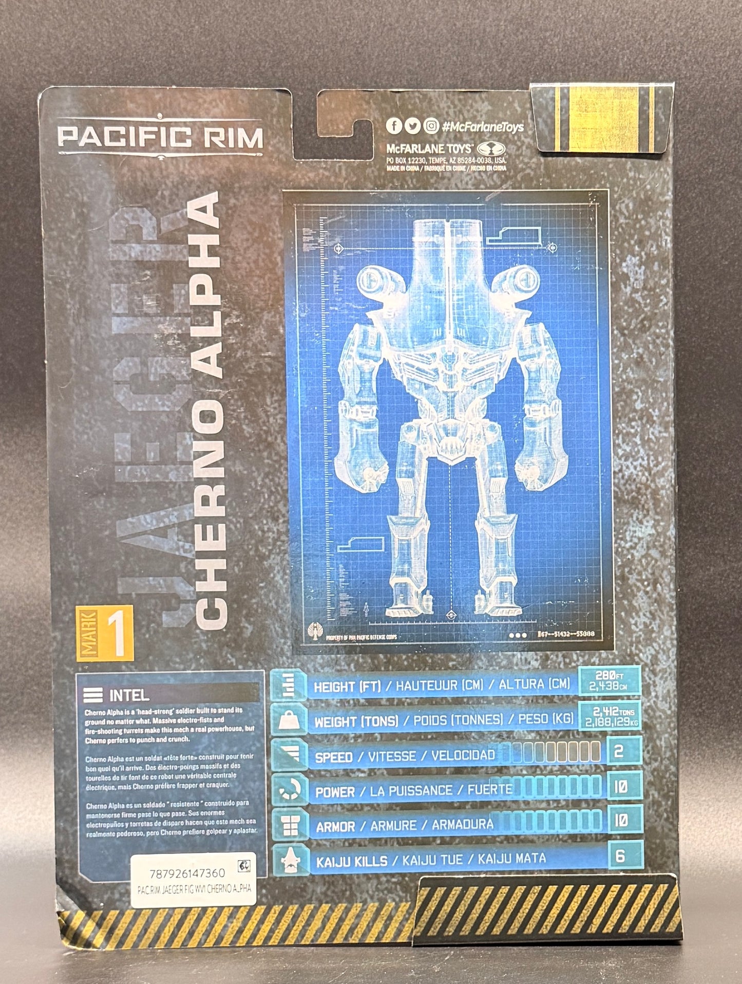 Pacific Rim: Tales From The Drift Cherno Alpha 4" Action Figure Playset with Comic McFarlane Toys