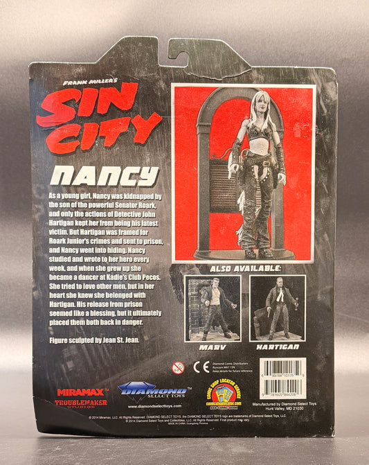 Diamond Select Toys Sin City – Nancy Callahan (Black and White Variant) Action Figure (2014)