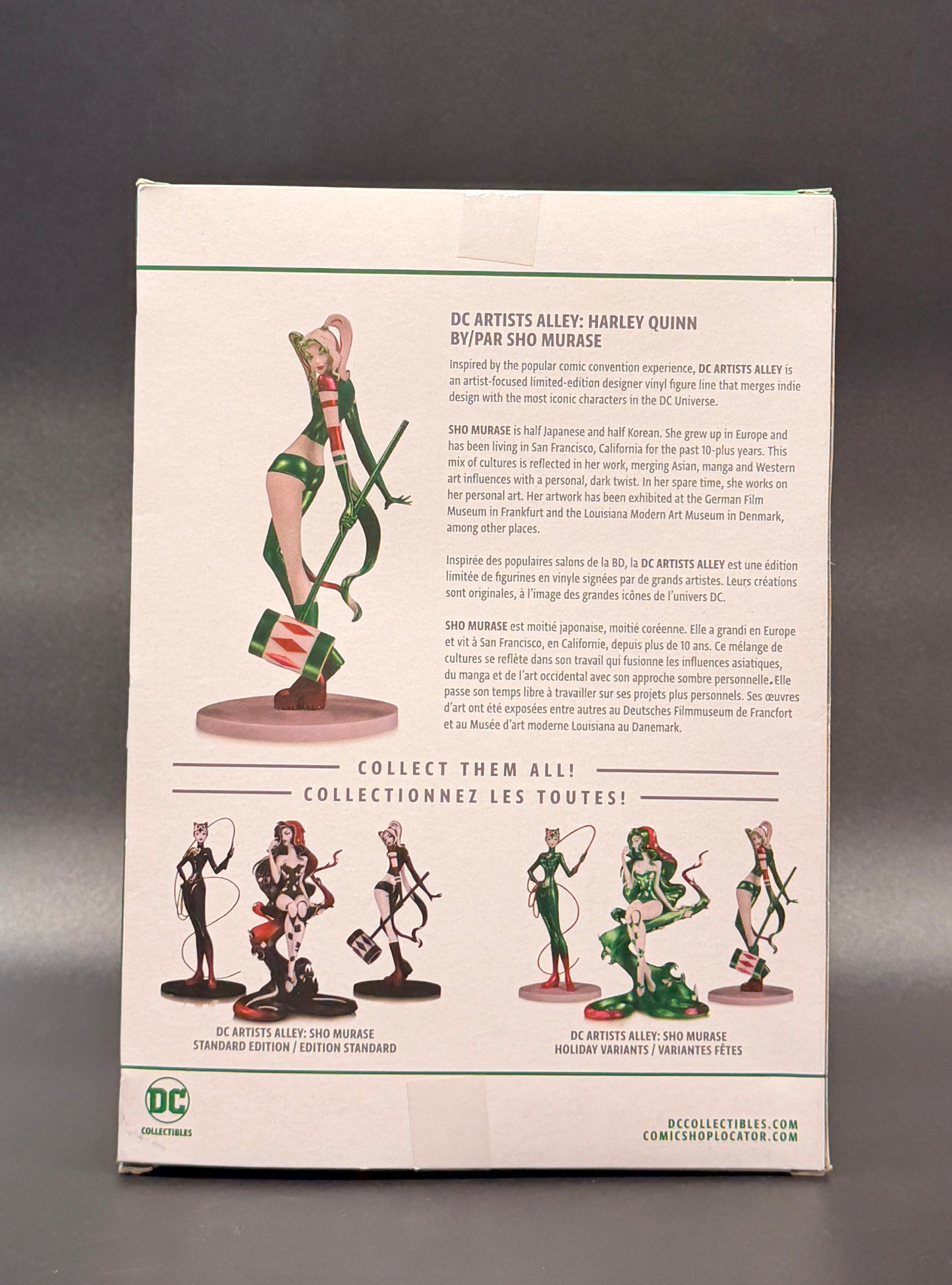 Harley Quinn Holiday Variant DC Artists Alley Vinyl Statue by Sho Murase – DC Collectibles