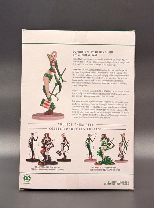 Harley Quinn Holiday Variant DC Artists Alley Vinyl Statue by Sho Murase – DC Collectibles