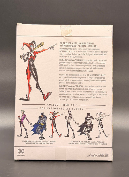 Harley Quinn DC Artists Alley Vinyl Statue by Hainanu Nooligan Saulque – DC Collectibles