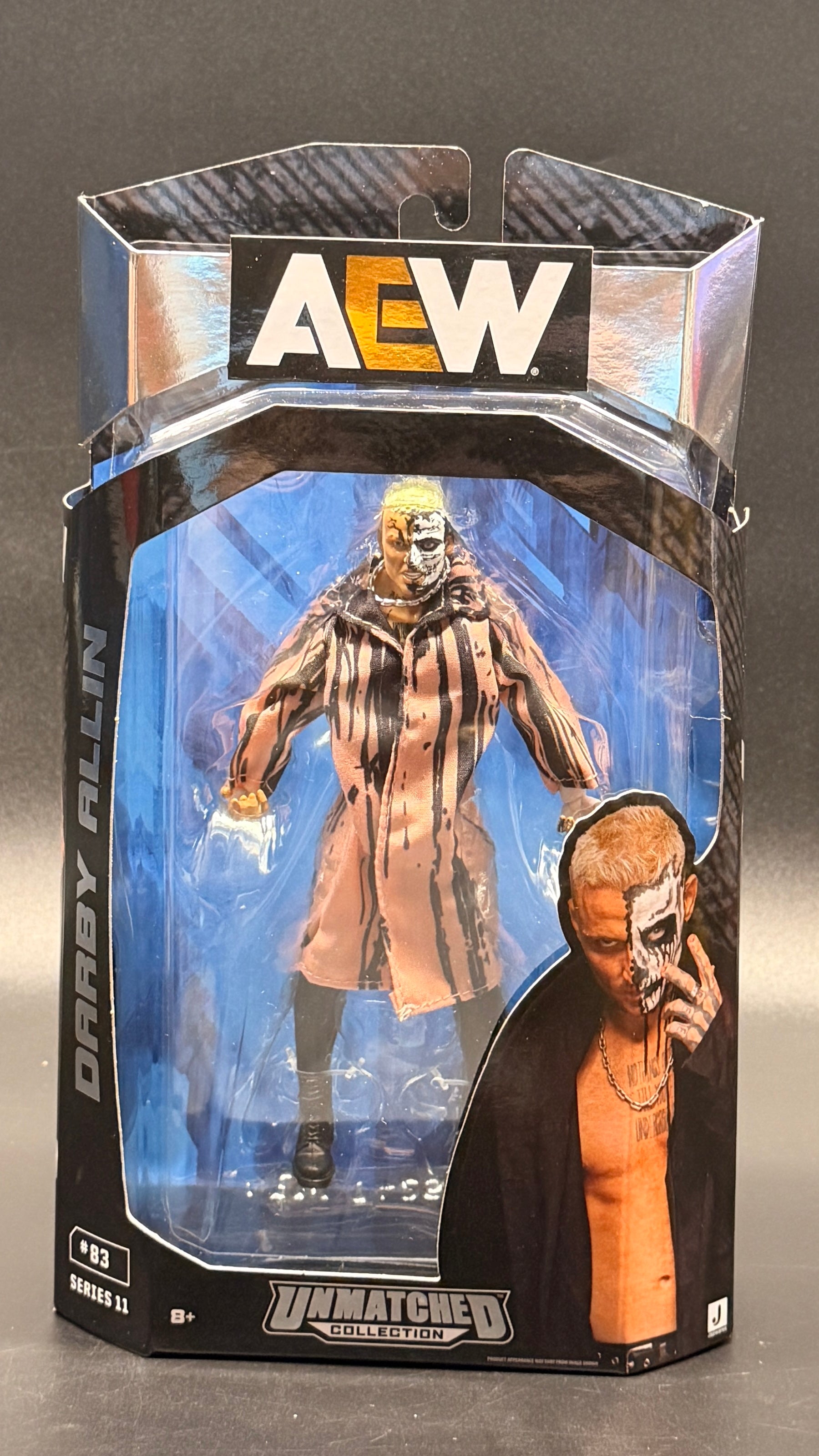 Darby Allin (#83) AEW: Unmatched Collection Series 11 Wrestling Action Figure – Jazwares 2025
