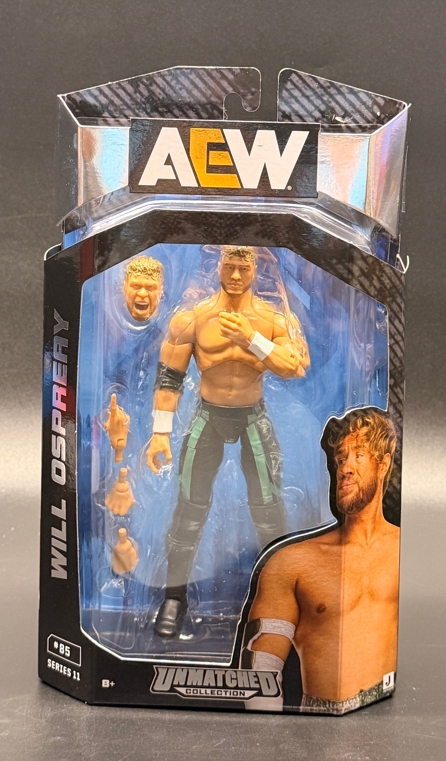 Will Ospreay (#85) AEW: Unmatched Collection Series 11 Wrestling Action Figure – Jazwares 2025