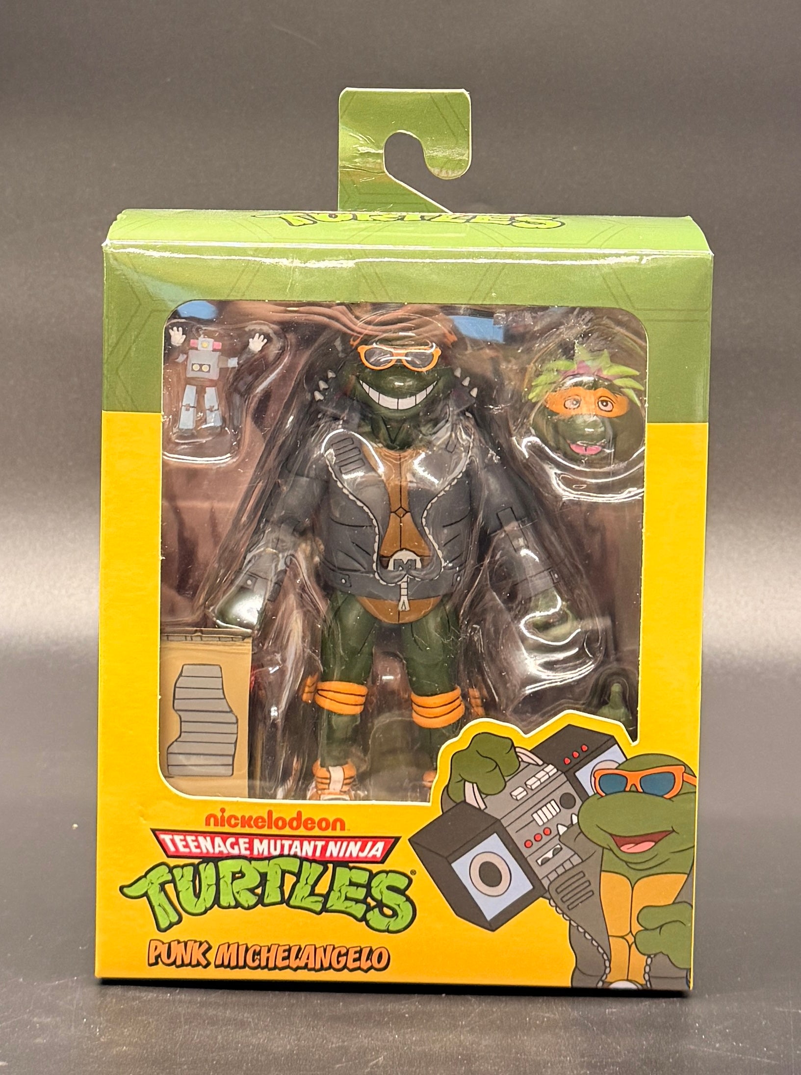 Punk Michelangelo Teenage Mutant Ninja Turtles Action Figure NECA 2026