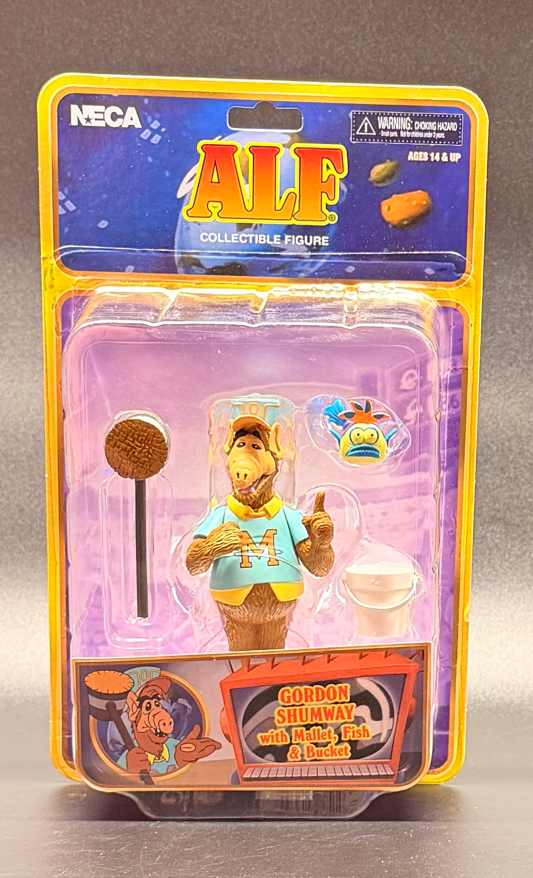 NECA Toony Classics ALF (Gordon Shumway) Baseball Version Action Figure 2023