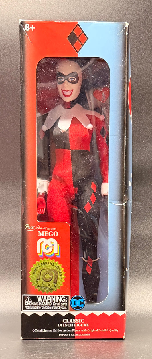 Mego DC Comics Harley Quinn 14-Inch Action Figure 2018