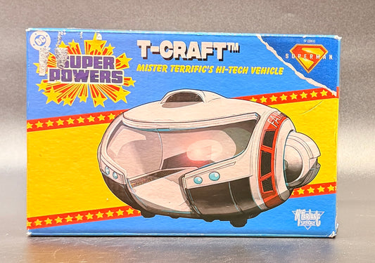 T-Craft (Mr. Terrific's Hi-Tech Vehicle) Superman DC Super Powers Action Figure Vehicle McFarlane Toys 2025