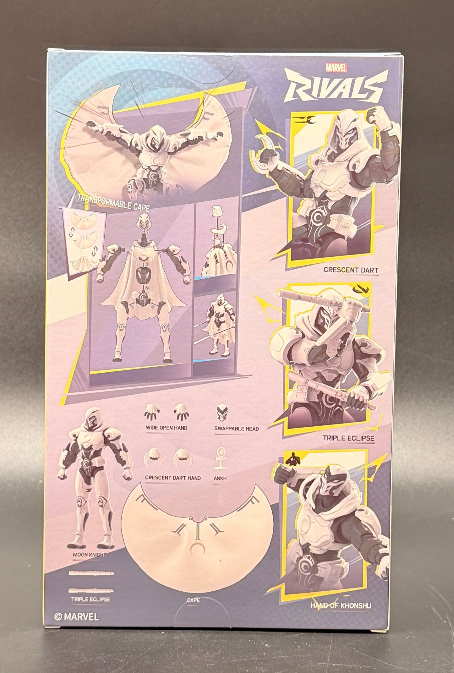 Moon Knight Marvel Rivals Champion Class Model Kit | Blokees