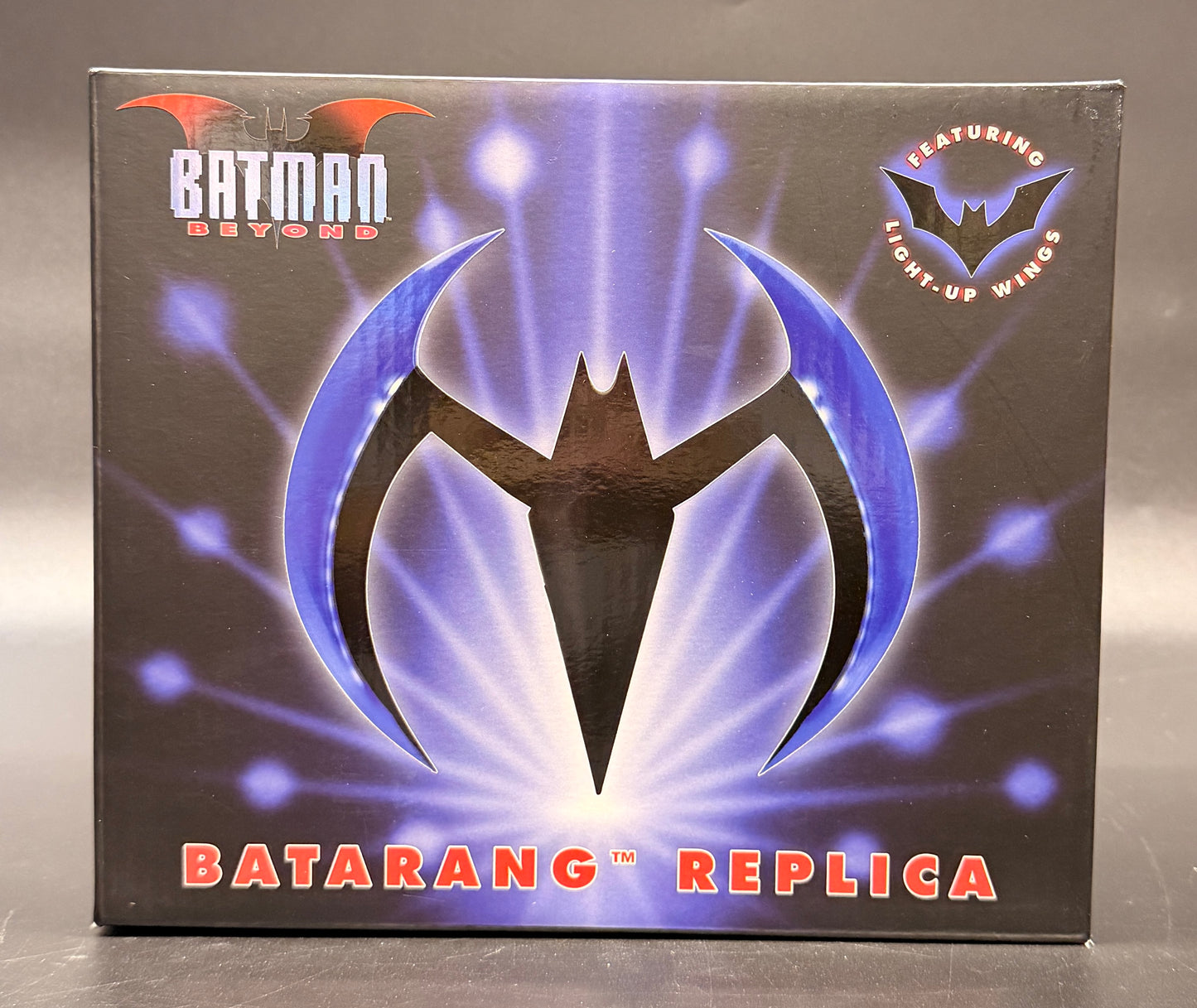 Batman Beyond Batarang (Blue with Lights) Prop Replica NECA