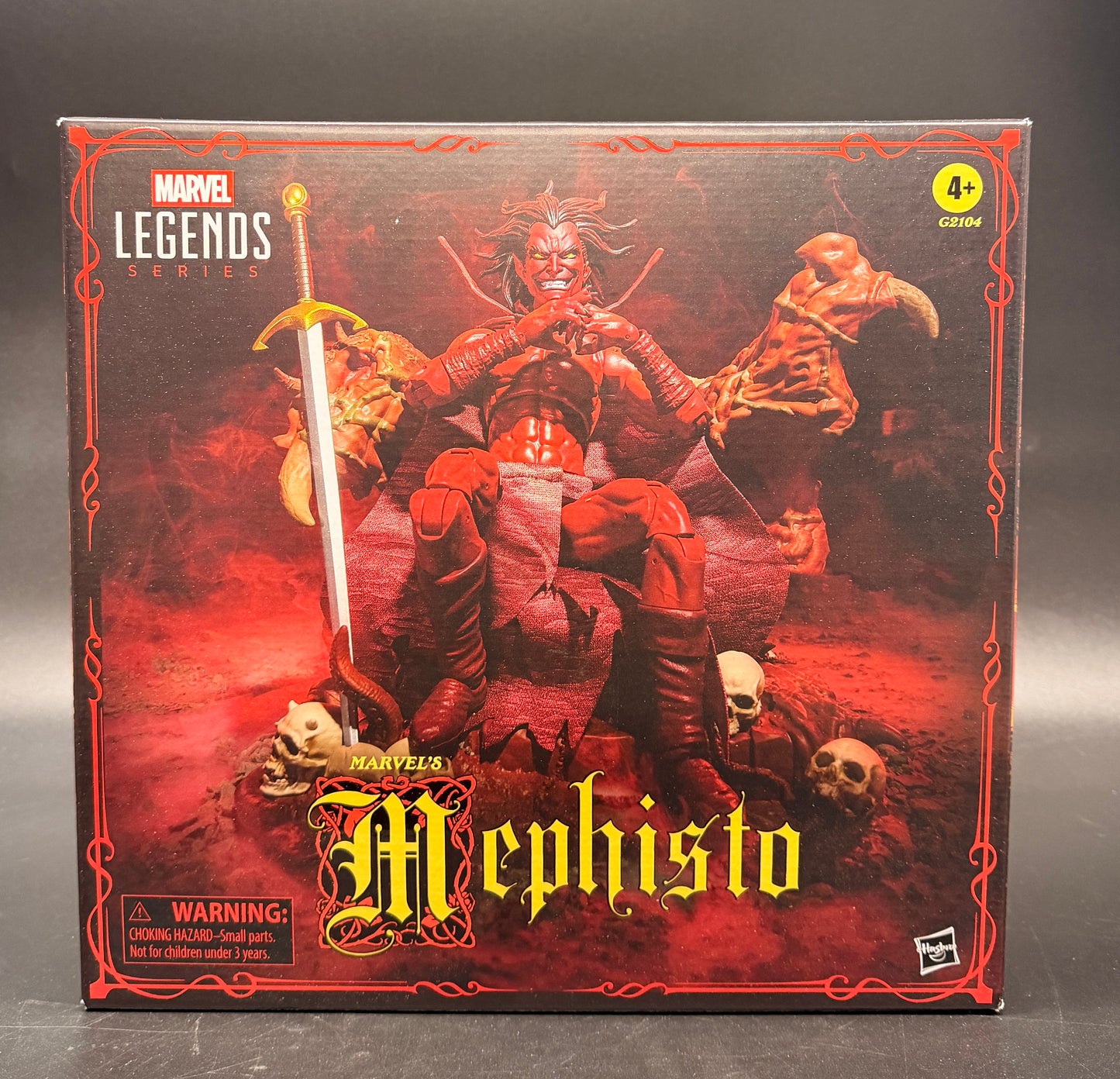 Mephisto with Infernal Throne Marvel Legends Series Action Figure 2026