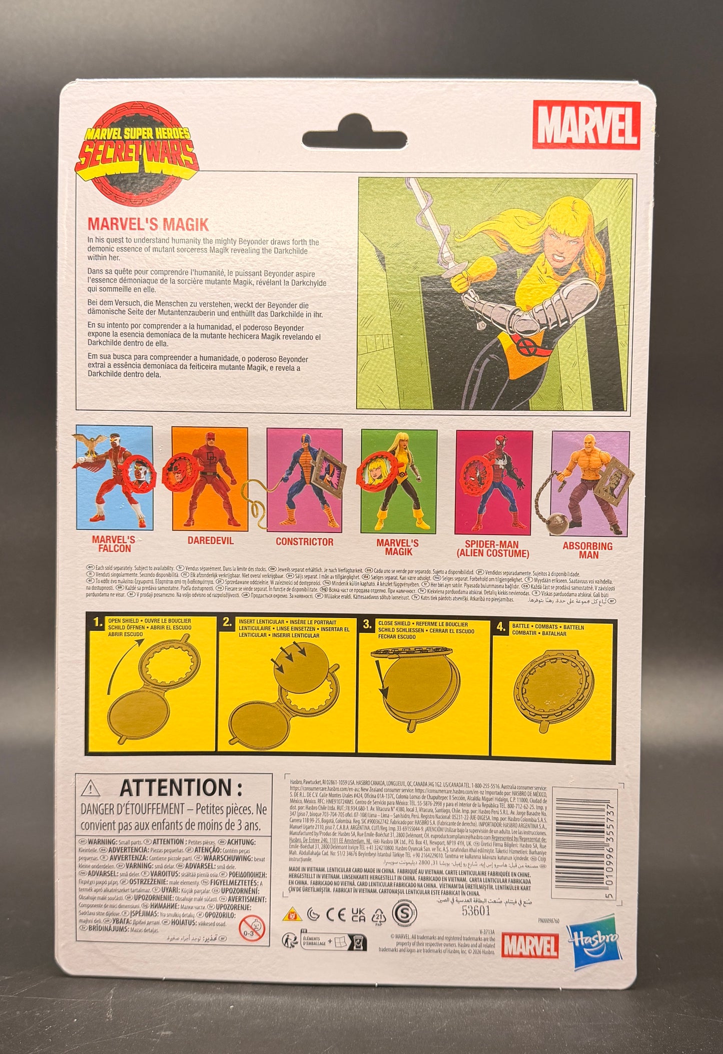 Magik Marvel Legends Secret Wars Action Figure Hasbro 2026