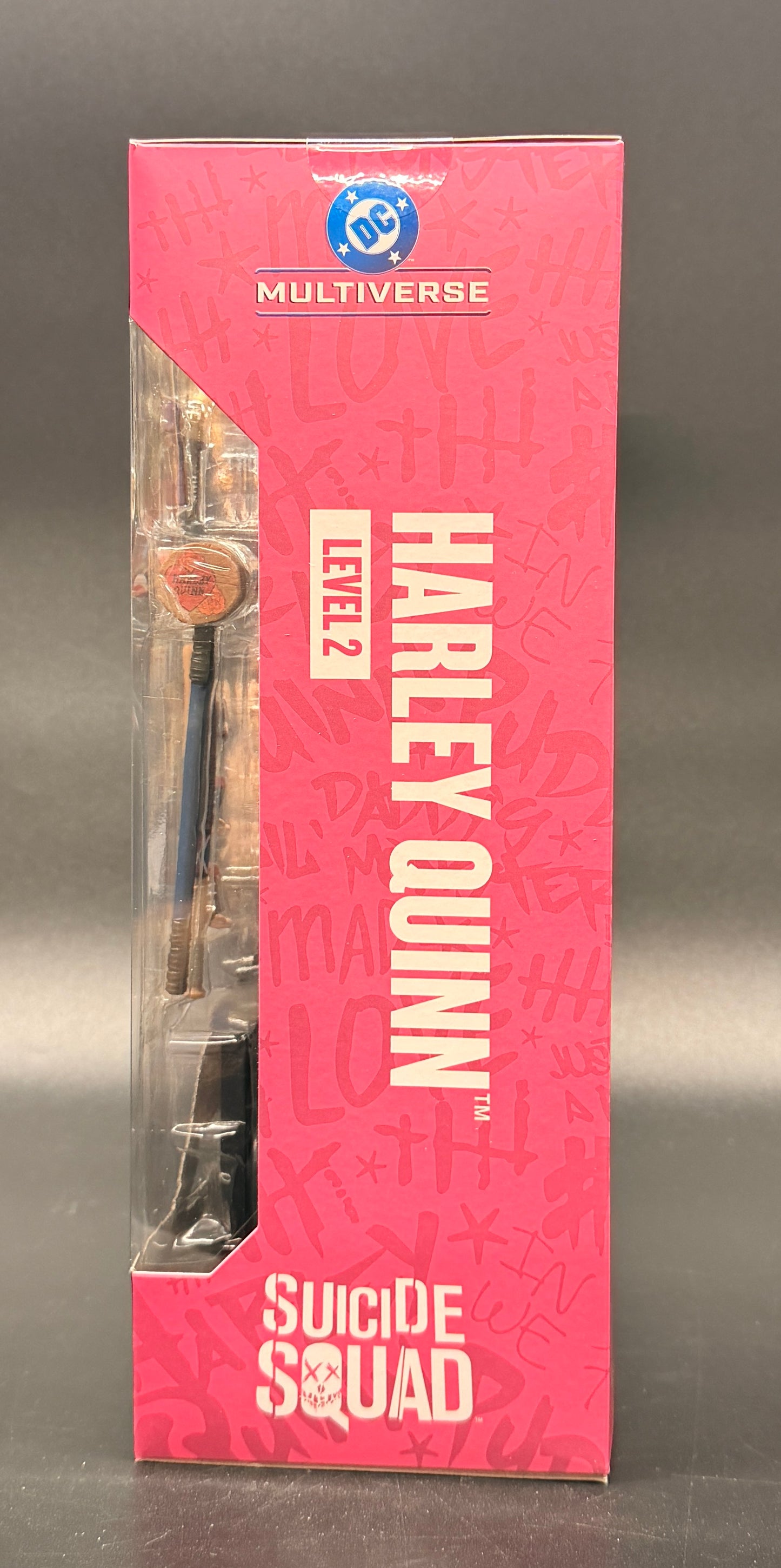 Harley Quinn Suicide Squad Level 2 Action Figure side view – McFarlane Toys Collector's Club 2026