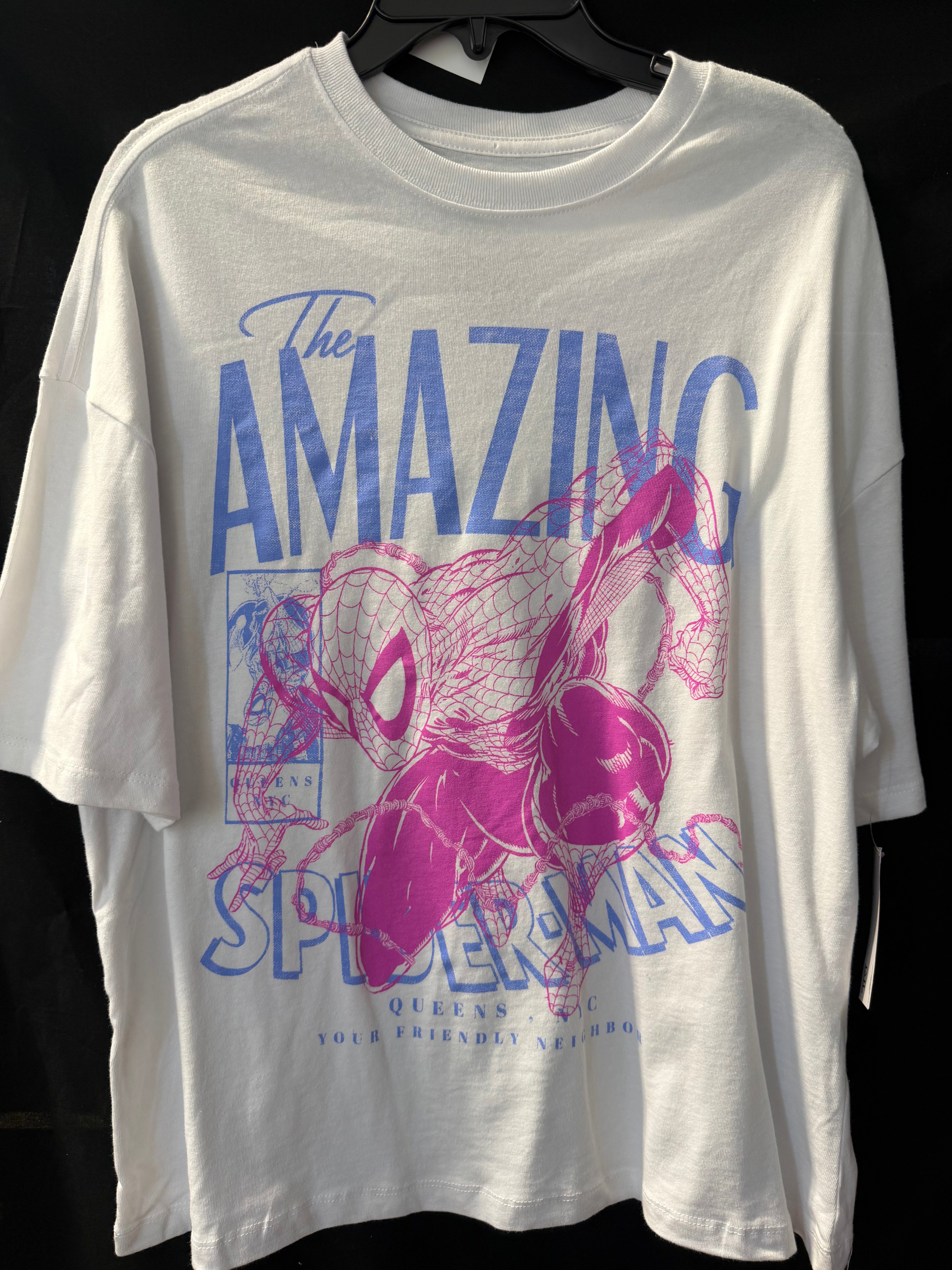 Amazing Spider-Man Pink/Purple Retro Design