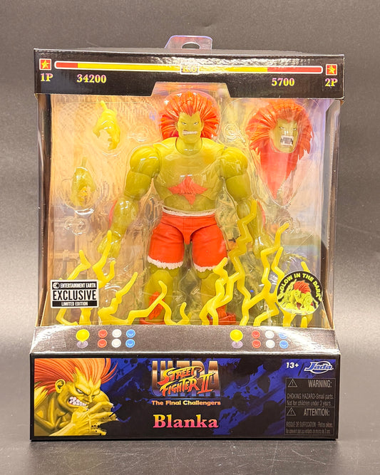 Blanka Ultra Street Fighter 2 EE Exclusive GITD Action Figure Capcom Jada Toys 2025