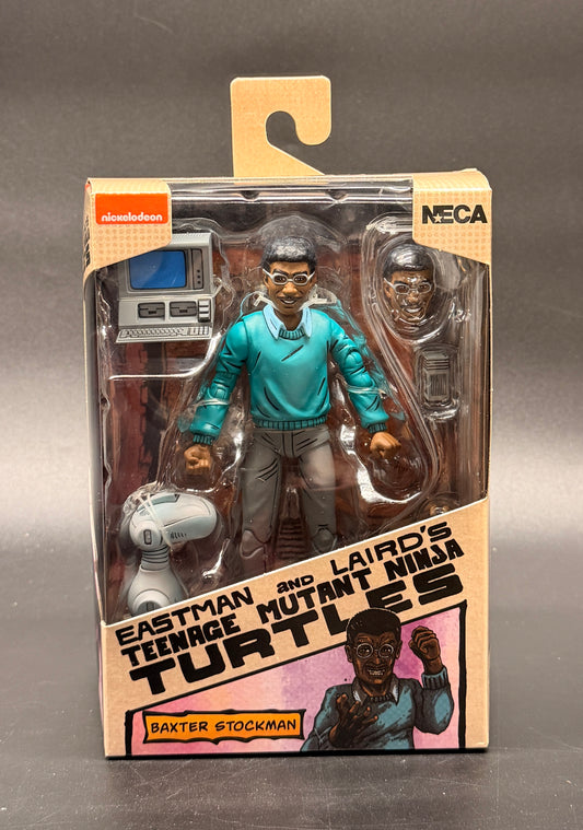 Baxter Stockman Eastman & Laird’s Teenage Mutant Ninja Turtles Adventures Action Figure NECA 2023