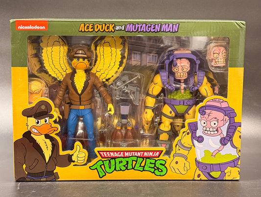 Ace Duck and Mutagen Man Teenage Mutant Ninja Turtles Action Figure Set NECA 2021