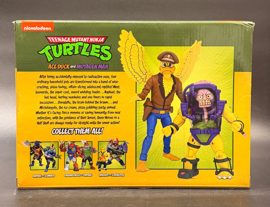 Ace Duck and Mutagen Man Teenage Mutant Ninja Turtles Action Figure Set NECA 2021