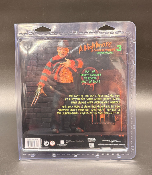 Freddy A nightmare on Elm Street: 3 Dream Warriors Action Figure Reel Toys NECA 2015