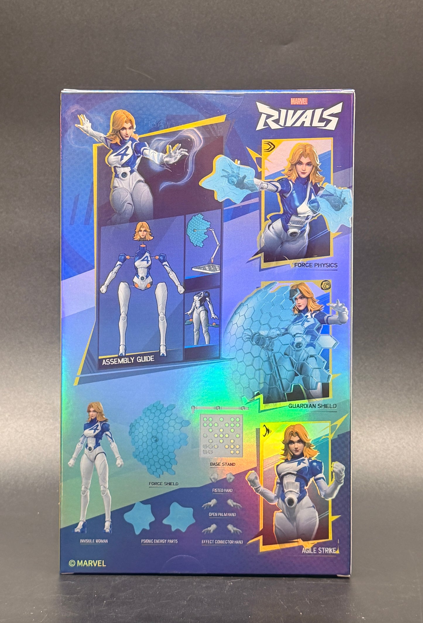 Invisible Woman Marvel Rivals Champion Class Model Kit Action Figure Blokees 2026