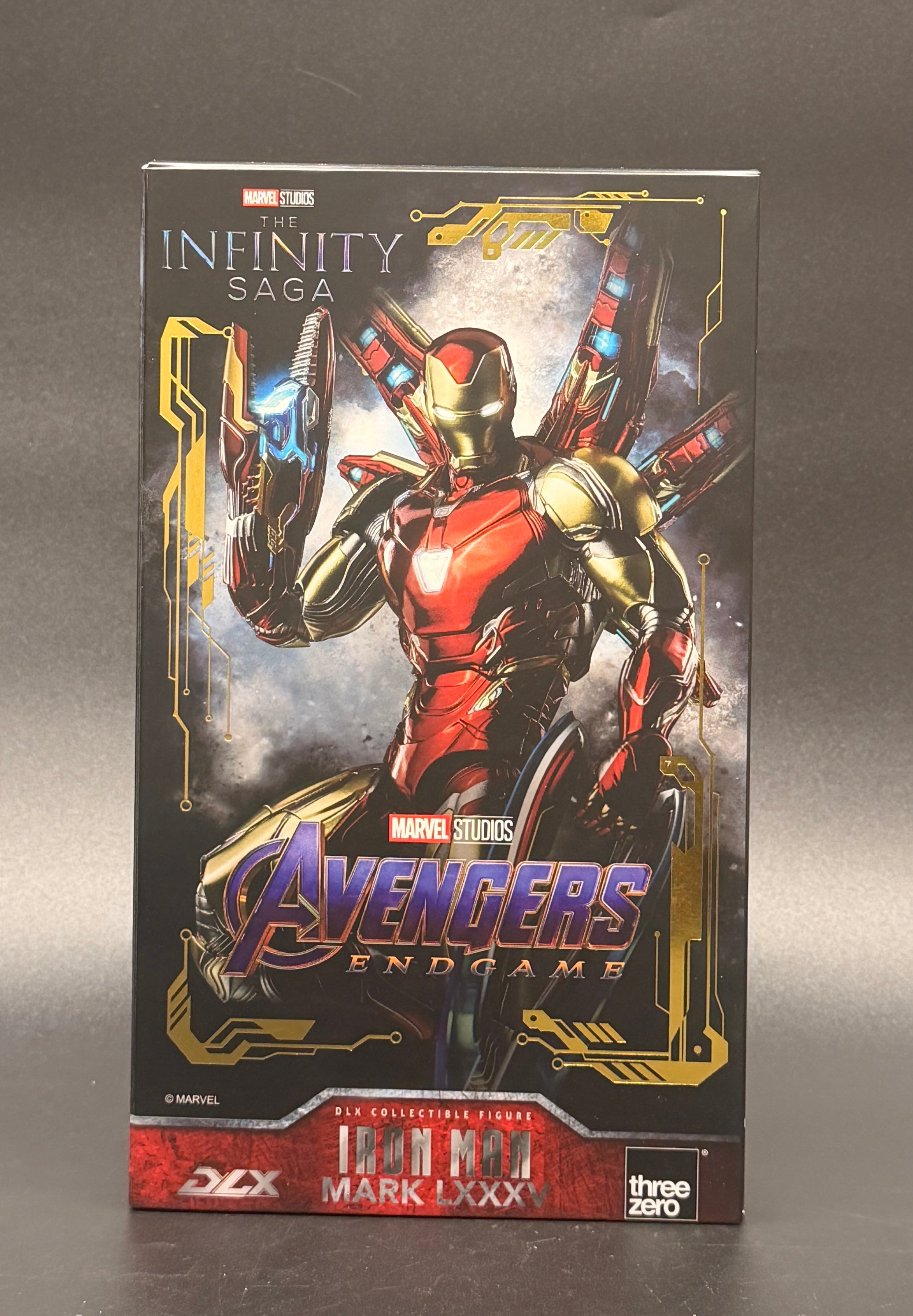 Iron Man Mk 85 Avengers: Endgame The Infinity Saga DLX Action Figure Threezero 2026