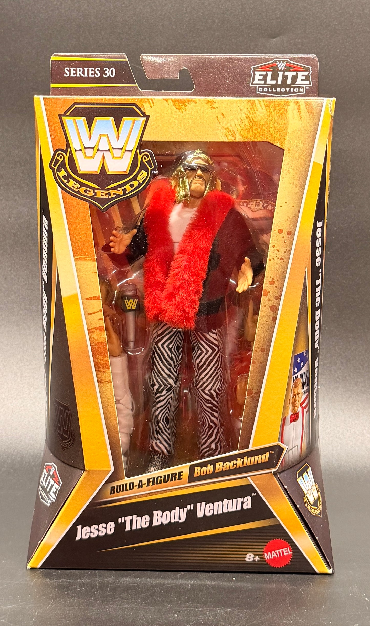 Jesse The Body Ventura WWE Elite Collection Legends (BAF Bob Backlund) Action Figure Mattel 2026
