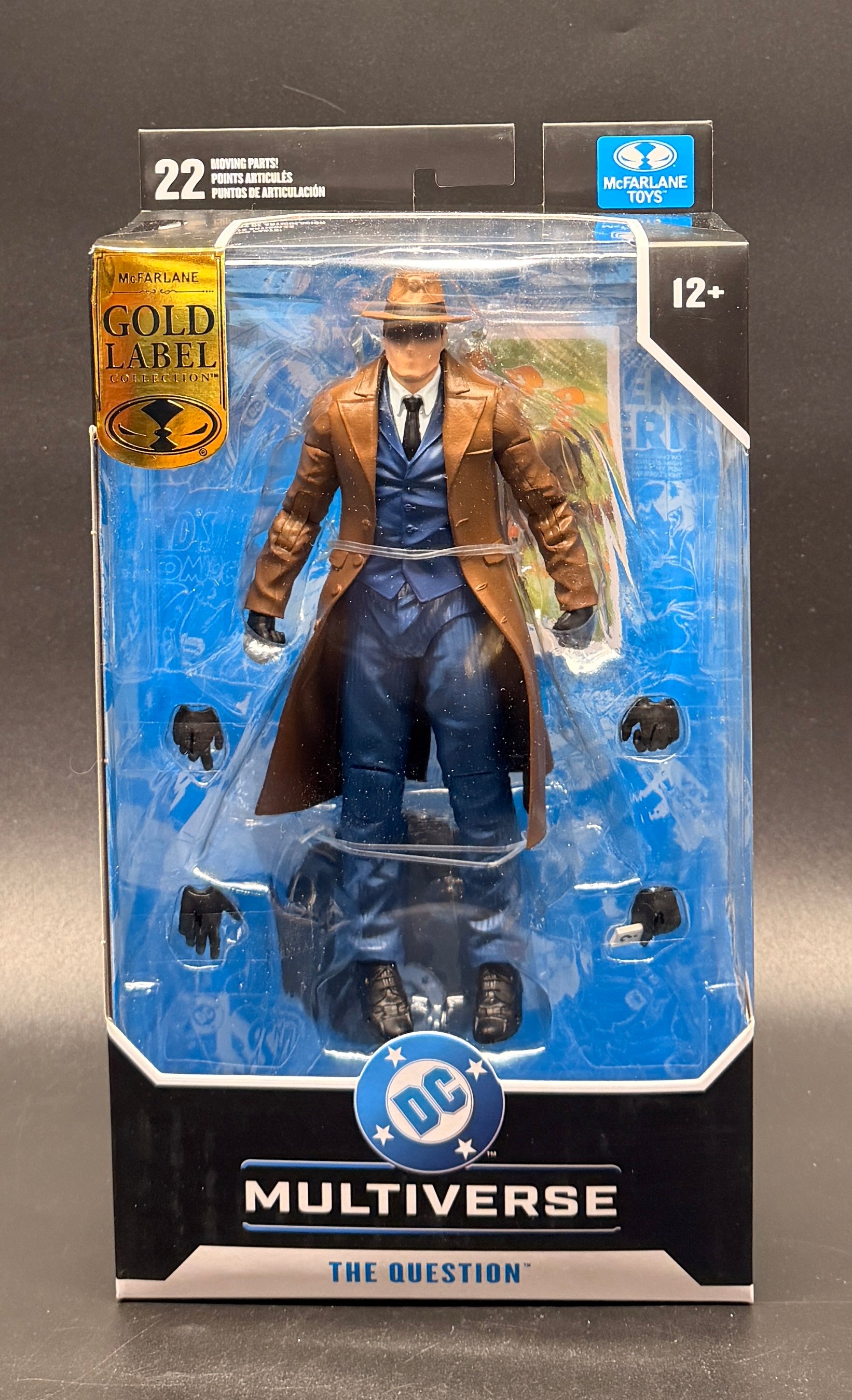 The Question DC Multiverse Gold Label SDCC Exclusive Action Figure McFarlane Toys 2026