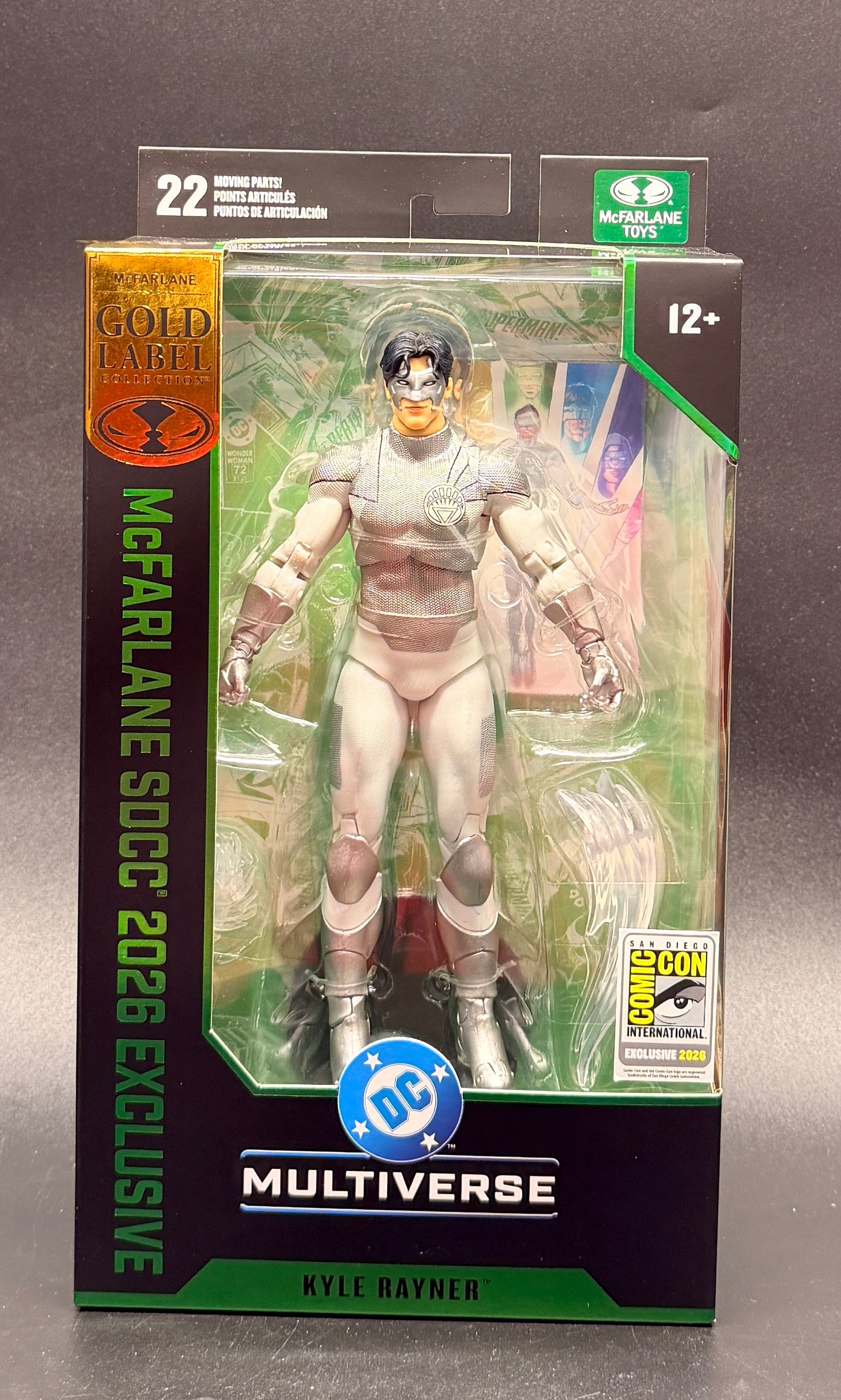 Kyle Rayner (White Lantern) Gold Label DC Multiverse SDCC Exclusive Action Figure McFarlane Toys 2026
