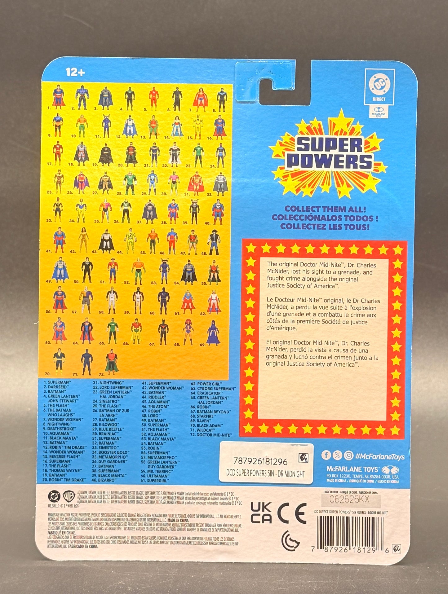 Dr. Mid-Nite DC Super Powers Action Figure McFarlane Toys 2026