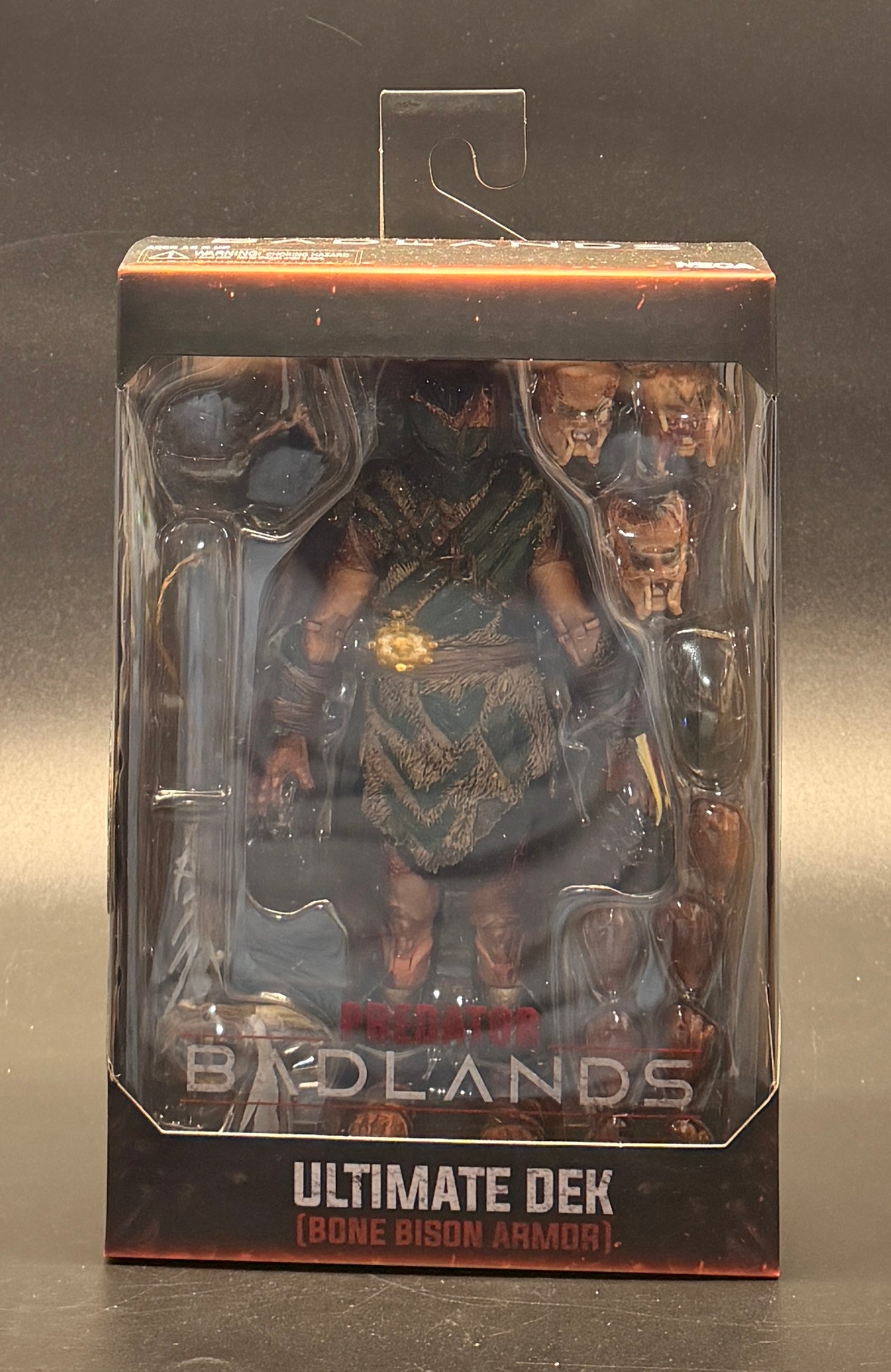 Ultimate Dek (Bone Bison Armor) Predator: Badlands Action Figure NECA 2026
