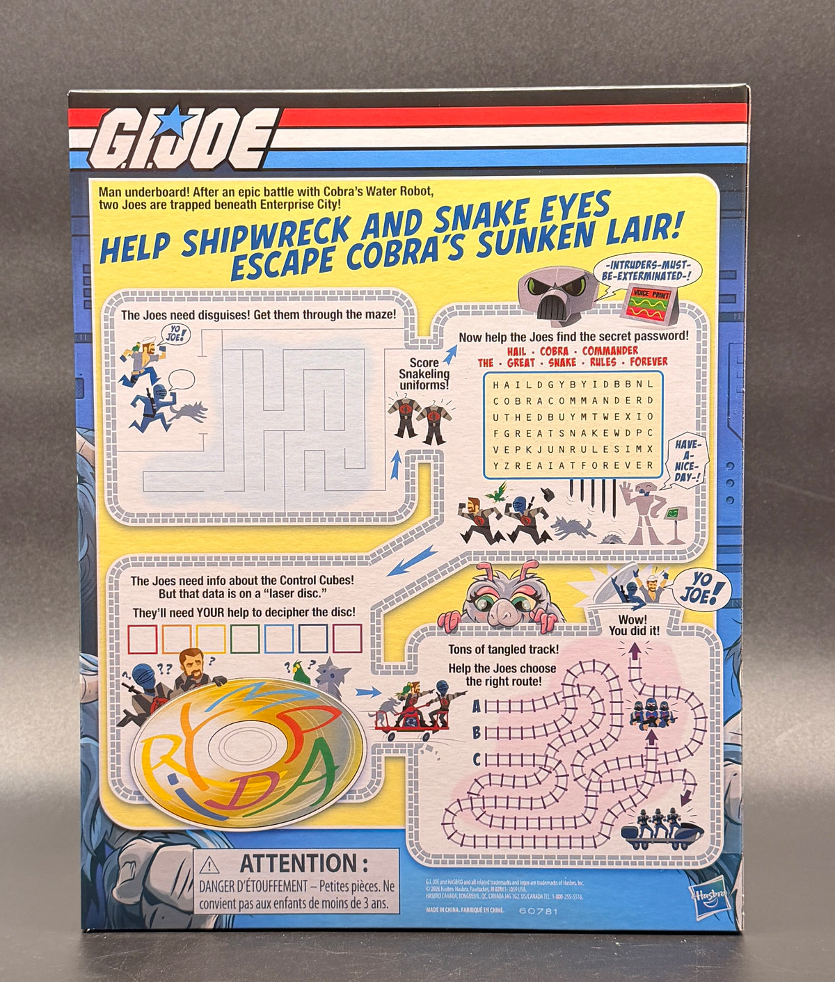 Fatal Fluffies GI JOE Classified Series #204 Action Figure Set Hasbro 2026