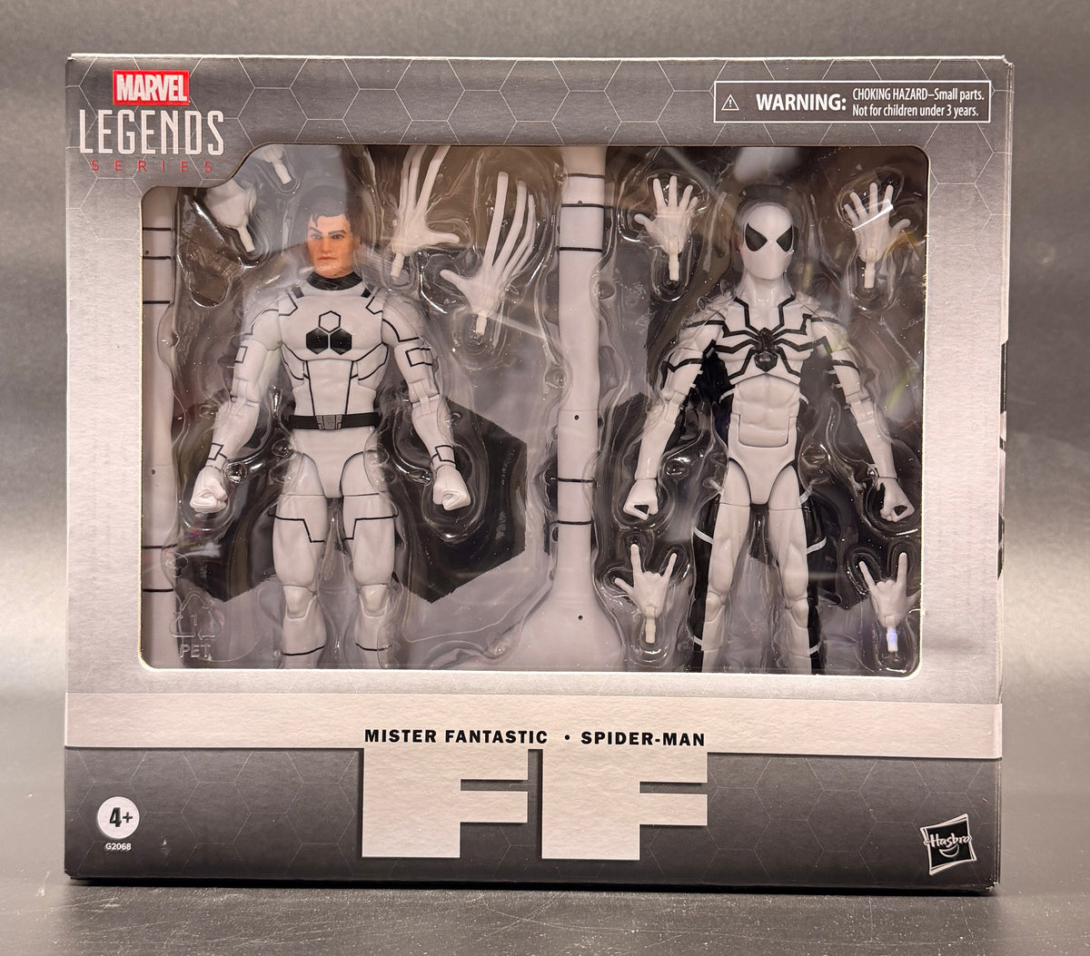 Mr. Fantastic and Spider-Man FF Marvel Legends Action Figure Set Hasbro 2026