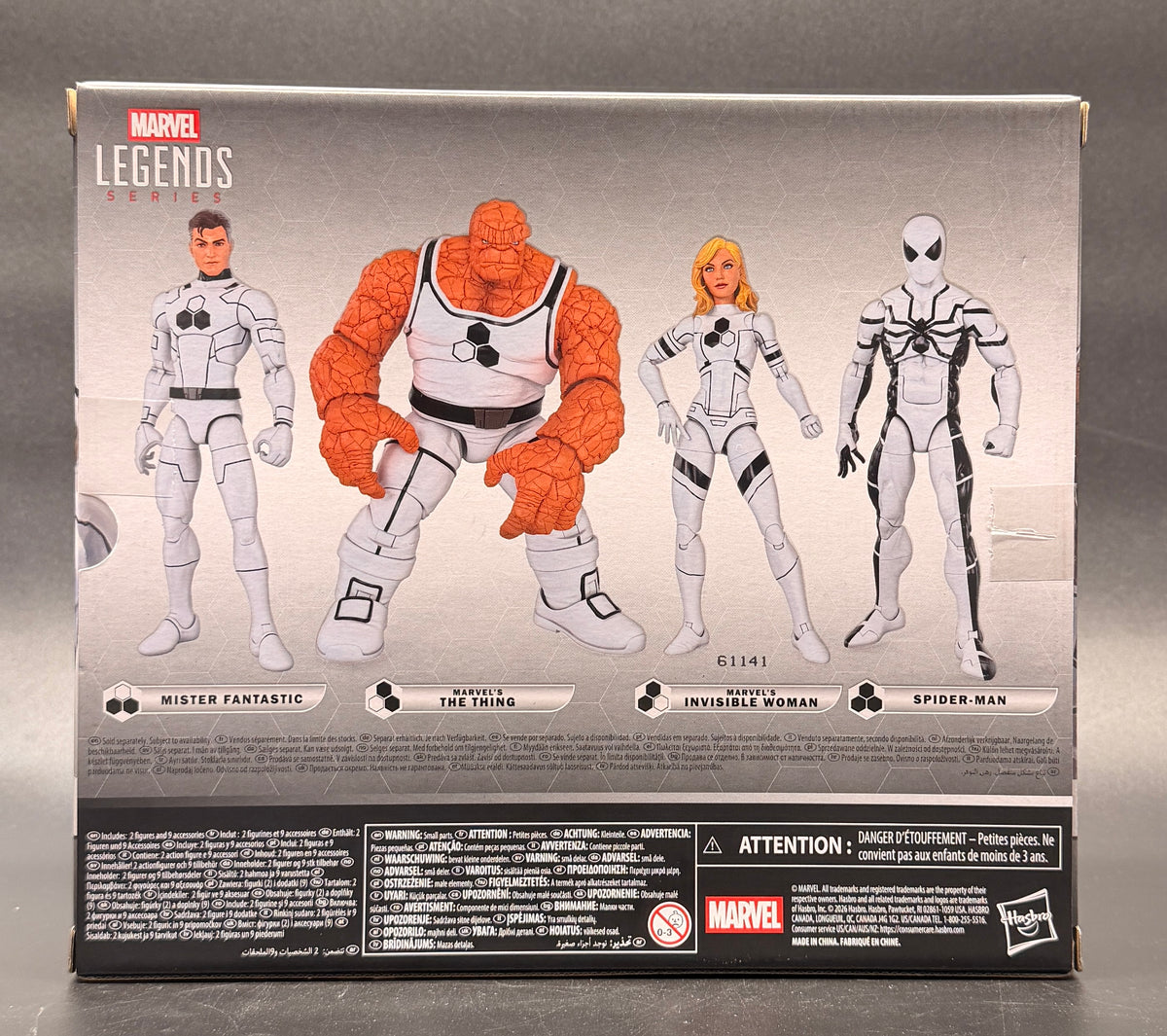 The Thing & Invisible Woman FF Marvel Legends Action Figure Set Hasbro 2026