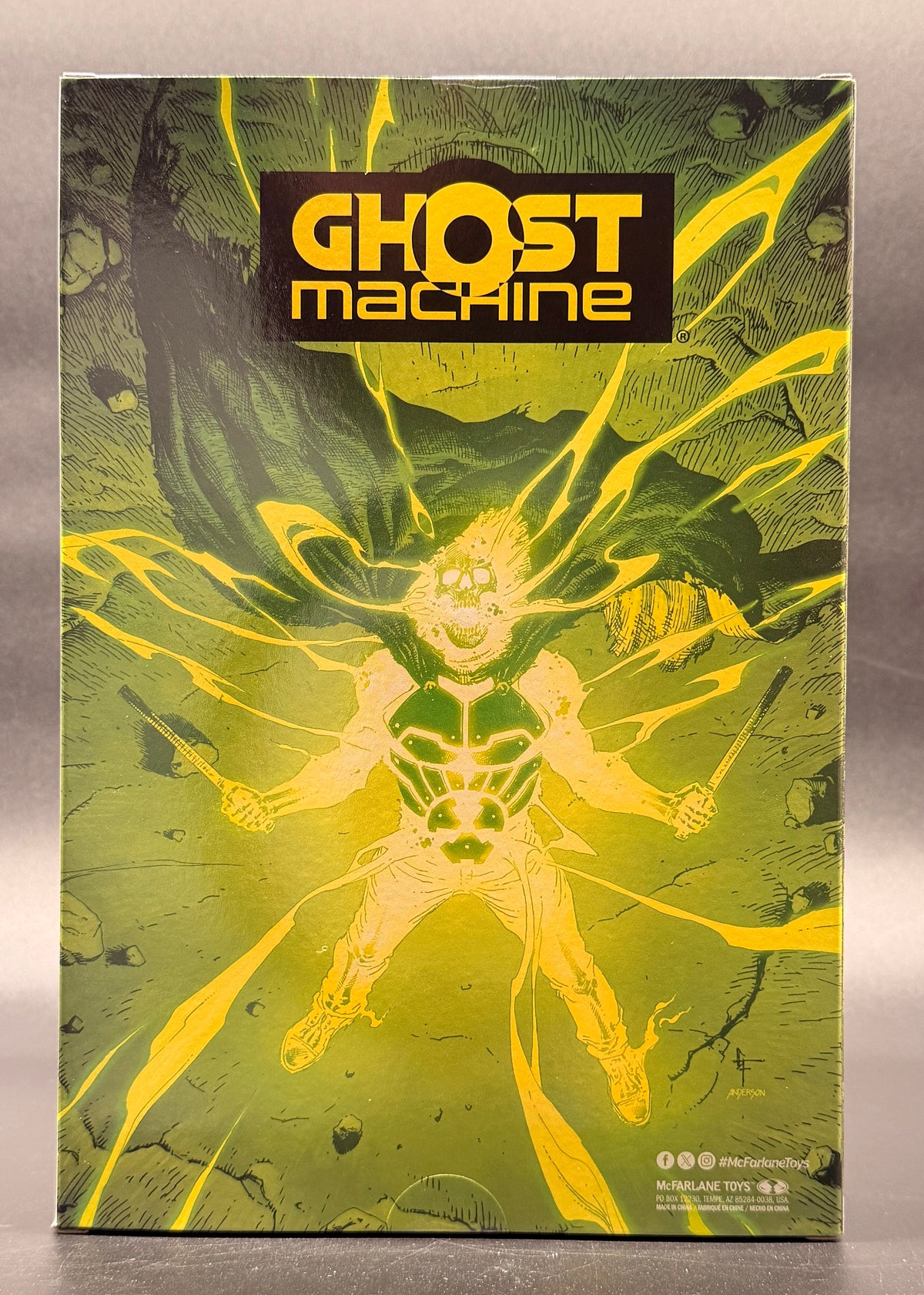Geiger Ghost Machine Autograph Series Elite Edition Deluxe Action Figure McFarlane Toys 2026