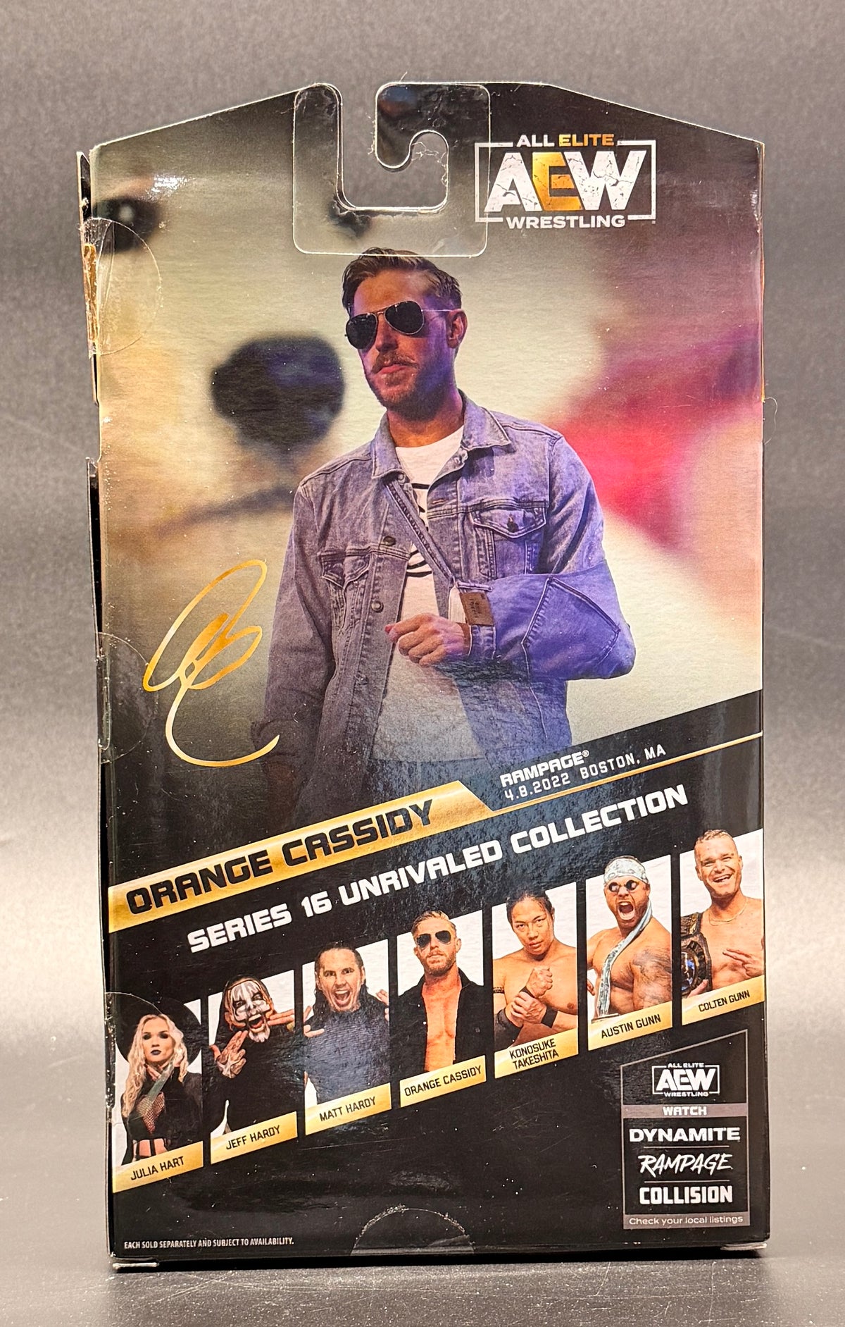 Orange Cassidy (#162) AEW: Unrivaled Collection Series 16 Action Figure Jazwares 2024