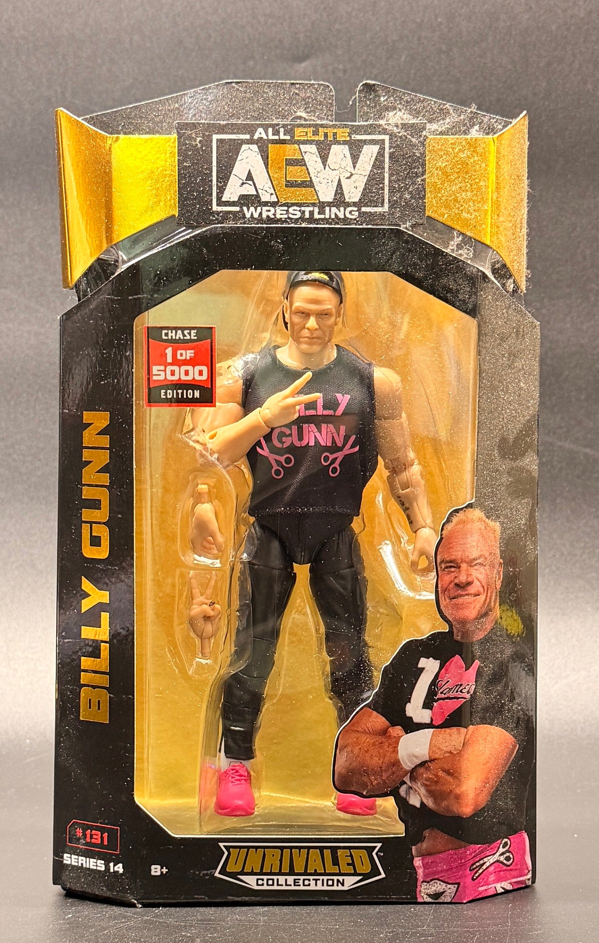 Billy Gunn #131 AEW: Unrivaled Collection Series 16 Action Figure Jazwares 2024